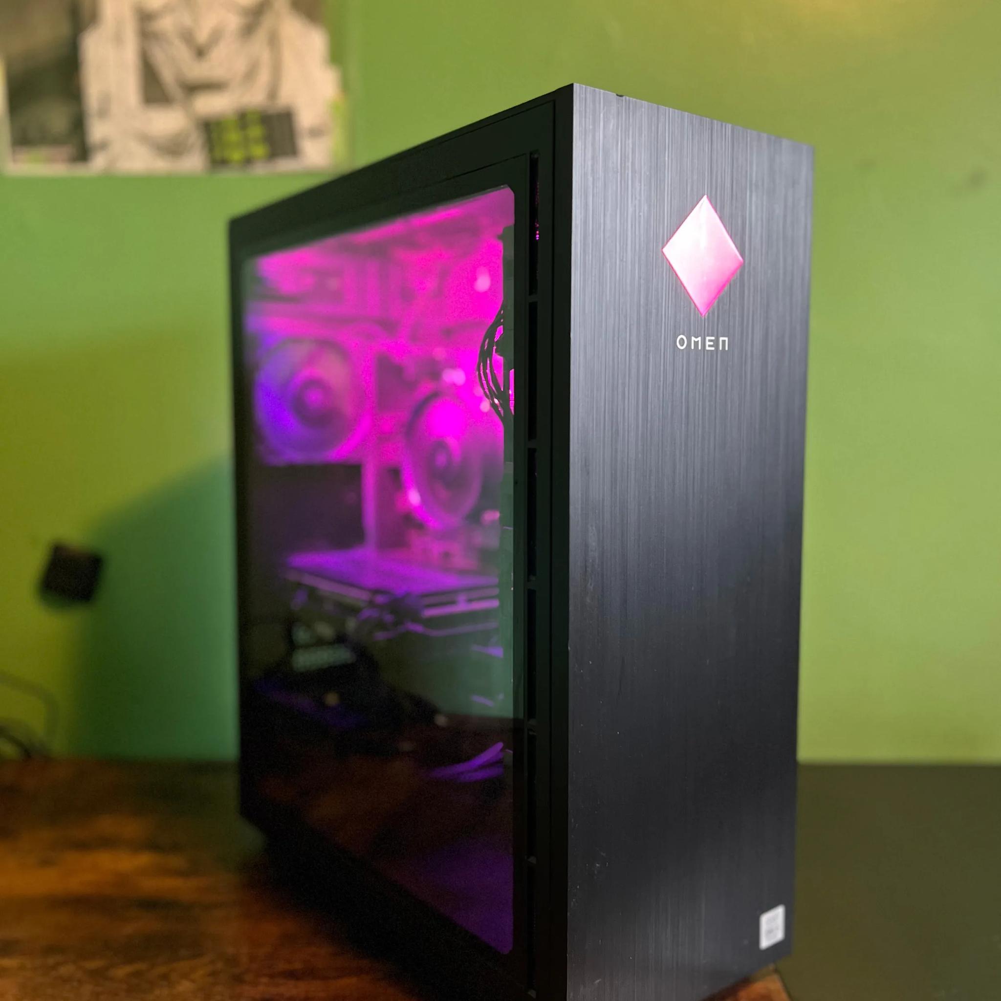MID TIER RGB GAMING PC | I5-10400F | GeForce RTX 3060 HP Omen 25L 2TB