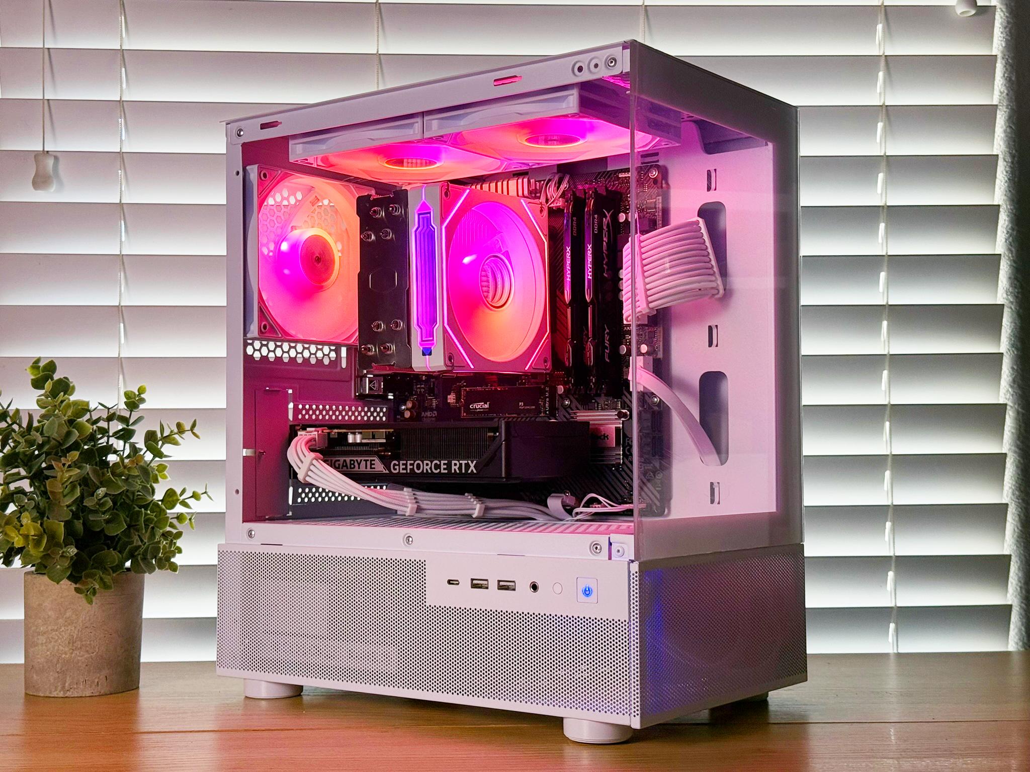 🔥 SUNSET Gaming PC - RTX 5060, Ryzen 5 5500, 16gb, 1tb NVME