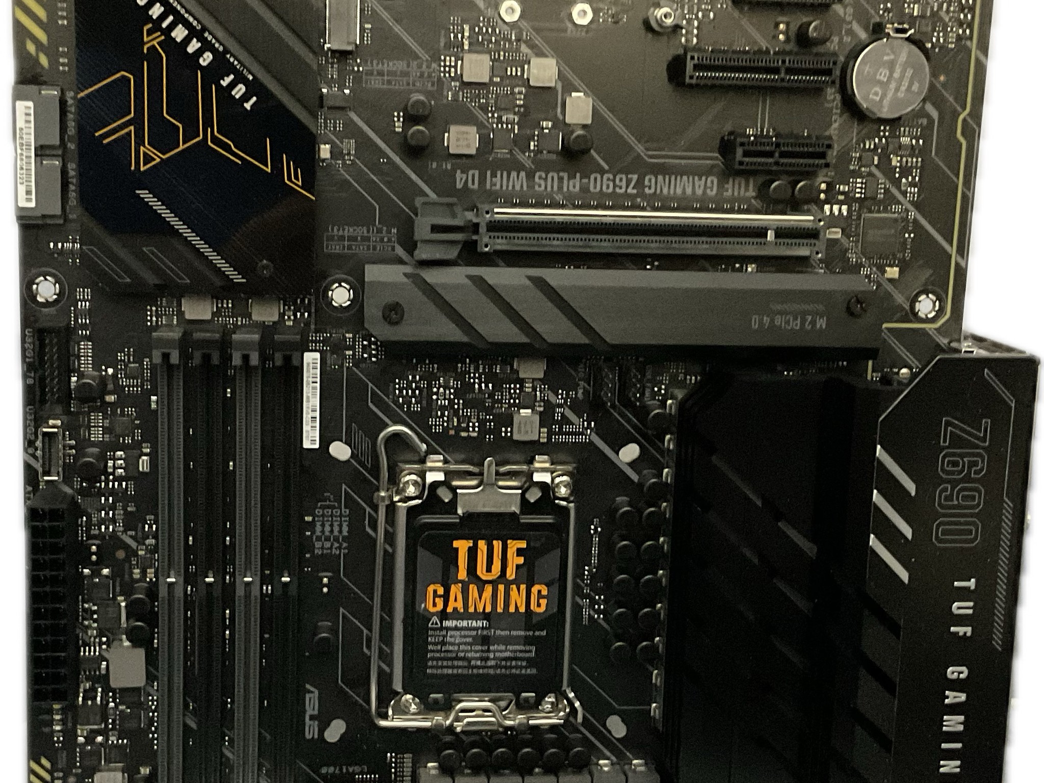 For sale: Like New, Asus TUF Gaming Z690 Plus WiFi D4 Motherboard