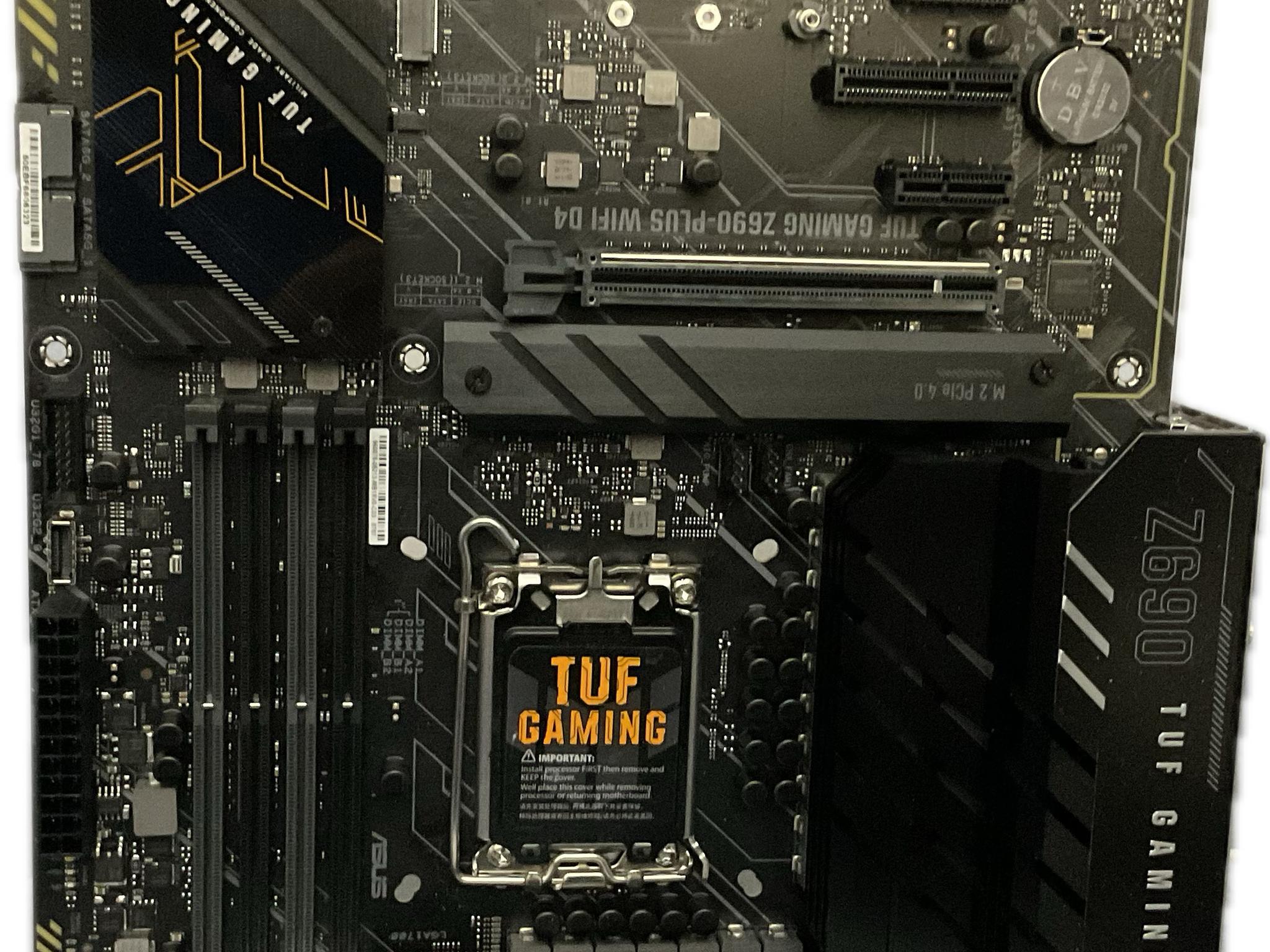 For sale: Like New, Asus TUF Gaming Z690 Plus WiFi D4 Motherboard