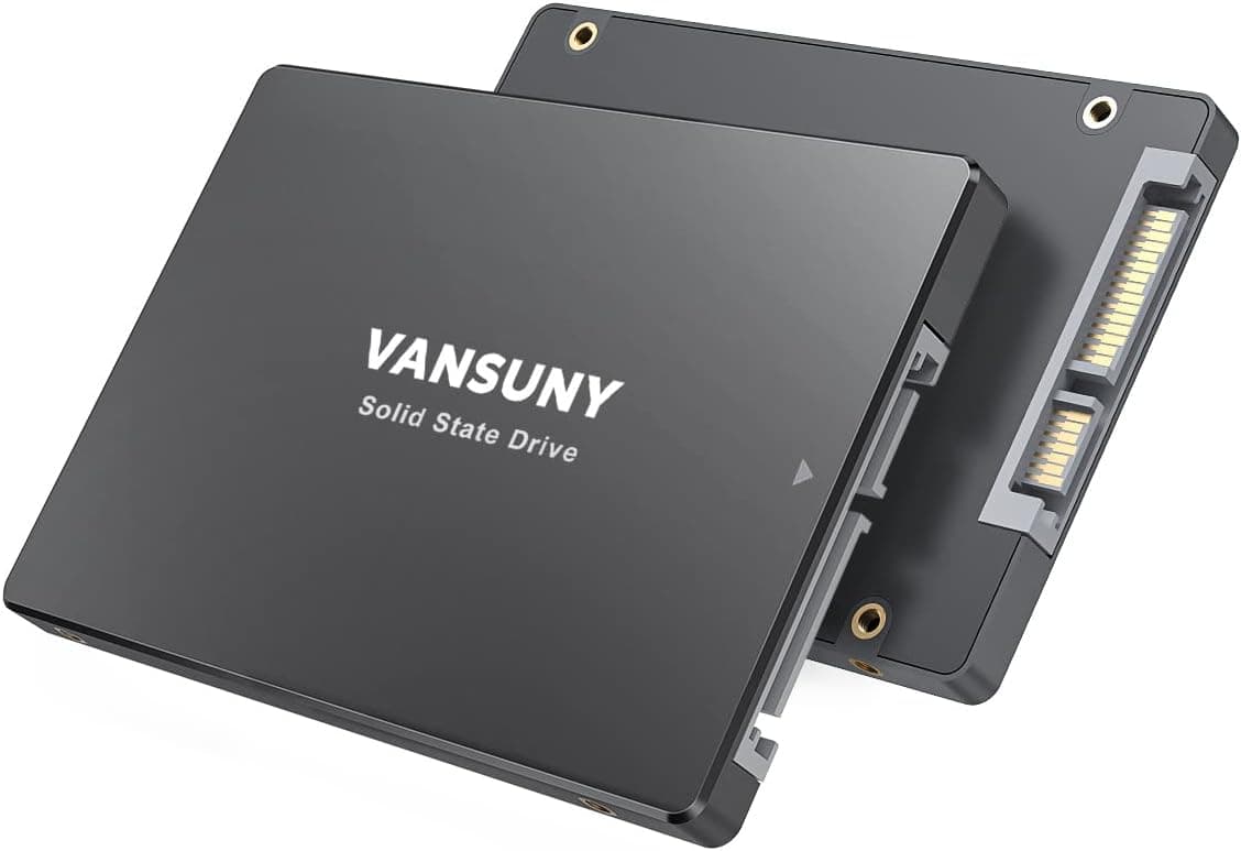 Vansuny 256GB SATA III SSD Internal Solid State Drive 2.5” 3D NAND Flash Up to 500MB/s
