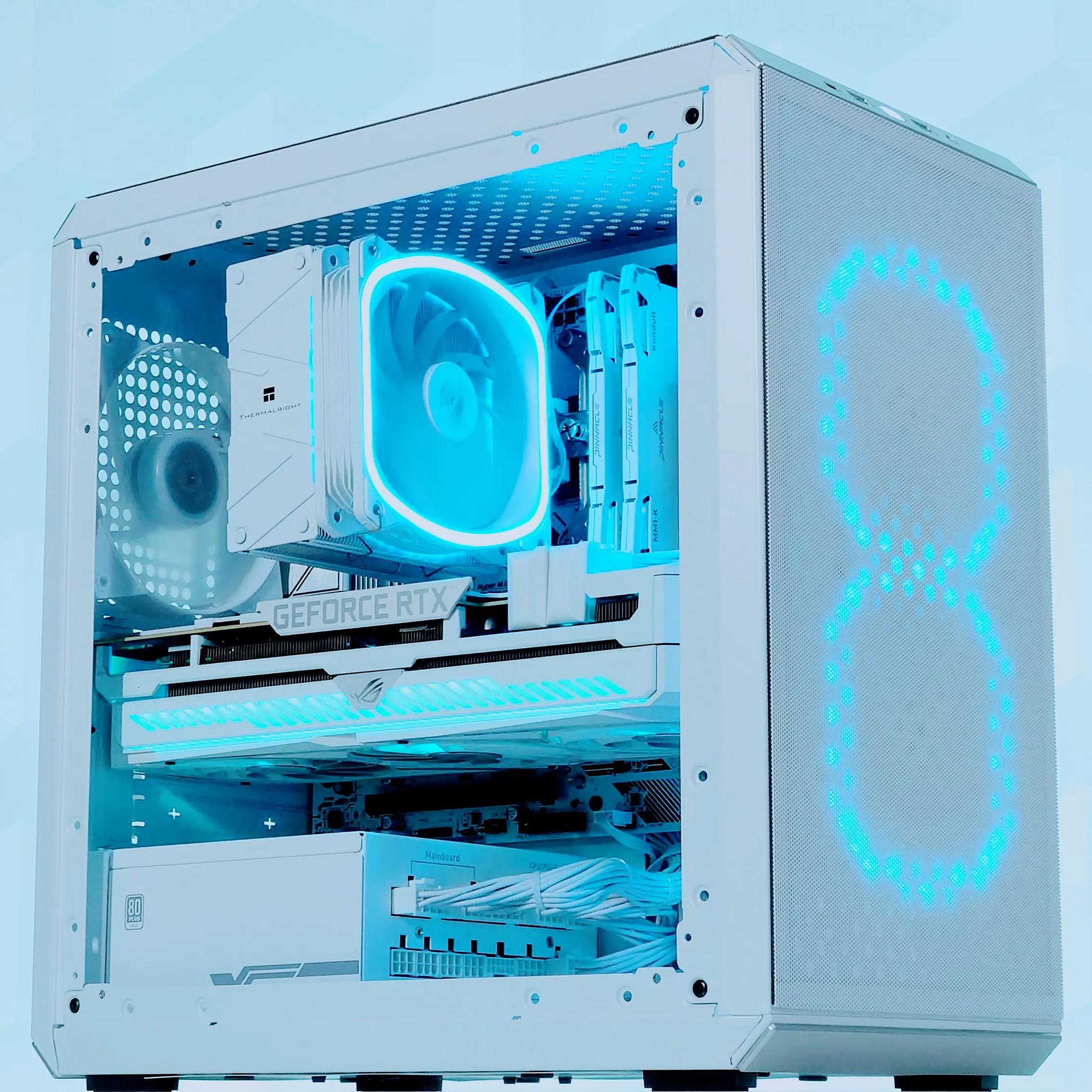 💚🤍Gaming PC▪️Nvidia RTX 3070 8GB▪️AMD Ryzen 5 5600 6 core▪️32GB DDR4 ▪️ 1TB SSD