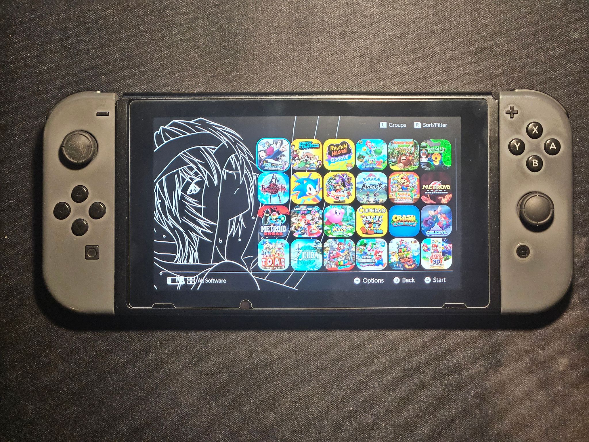 Modded Switch with Picofly Mod 128gb Very Good Condition Setup With Dock and Charger
