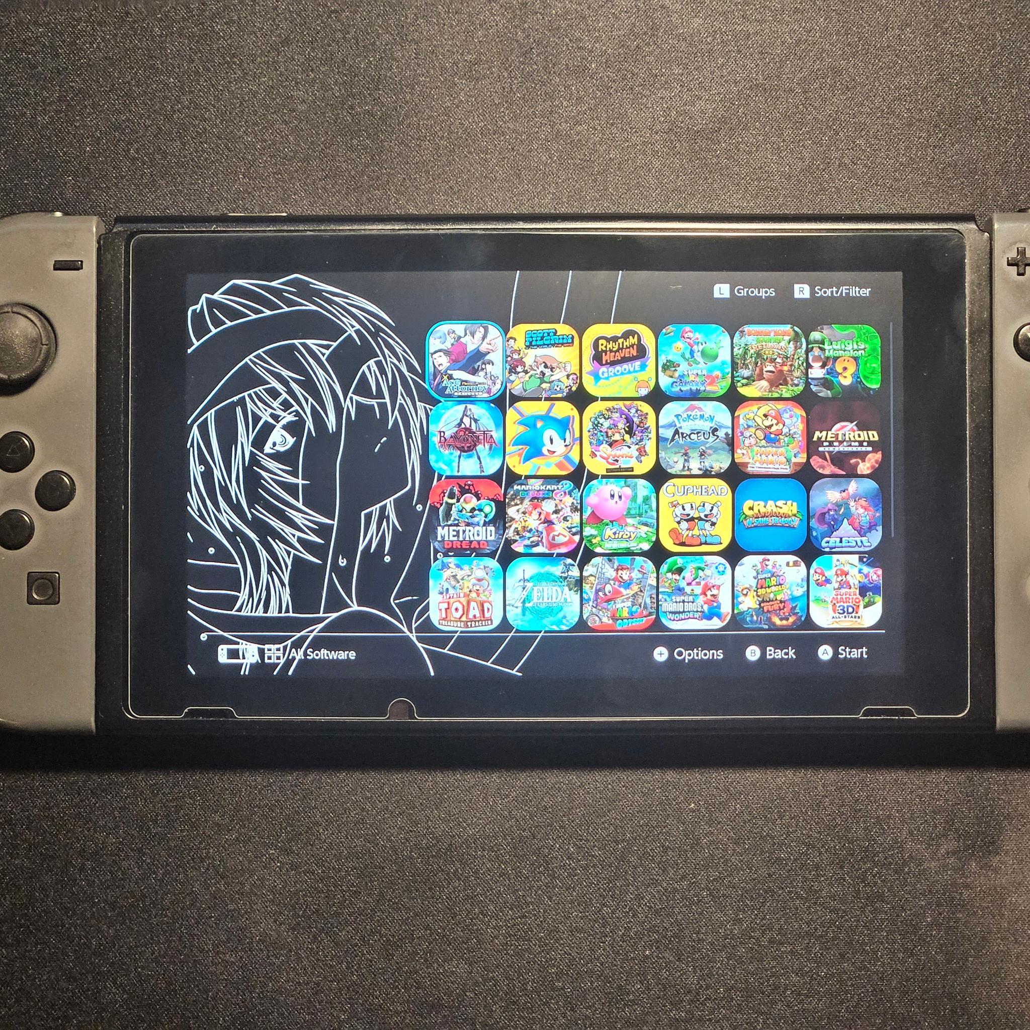 Modded Switch with Picofly Mod 128gb Very Good Condition Setup With Dock and Charger