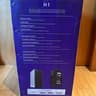 White NZXT H1 Mini ITX Case with PSU, AIO, and Riser Card (Lightly Used, In Box, Riser NOT upgraded)