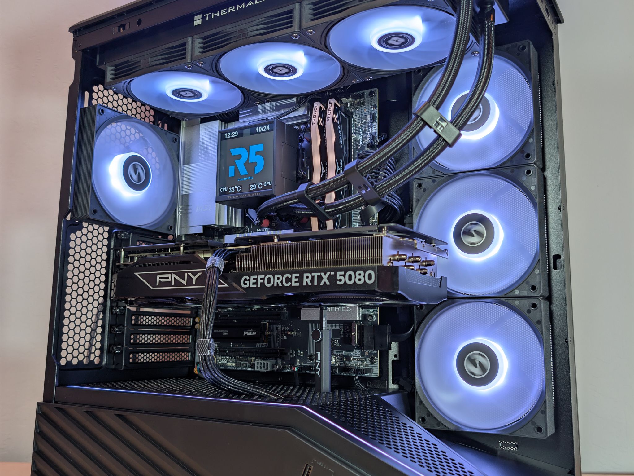 GeForce RTX 5080 Custom Gaming PC - Ryzen 7 9850X3D, 32GB RAM
