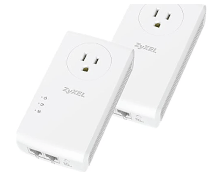 NEW ZyXEL PLA5456 POWERLINE 2-PORT 2000Mbps GIGABIT ETHERNET ADAPTERS