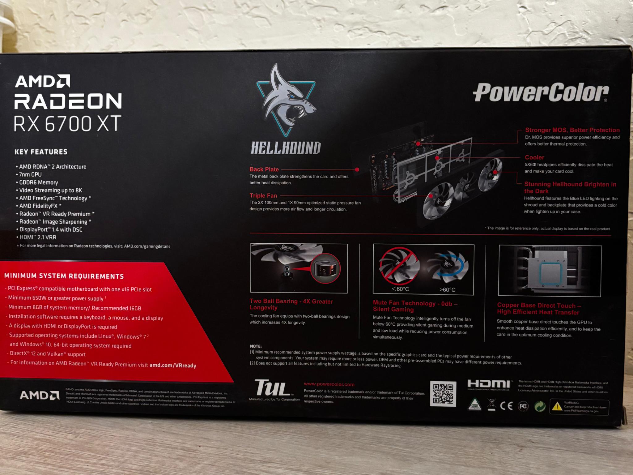 Power color Hellhound 6700xt