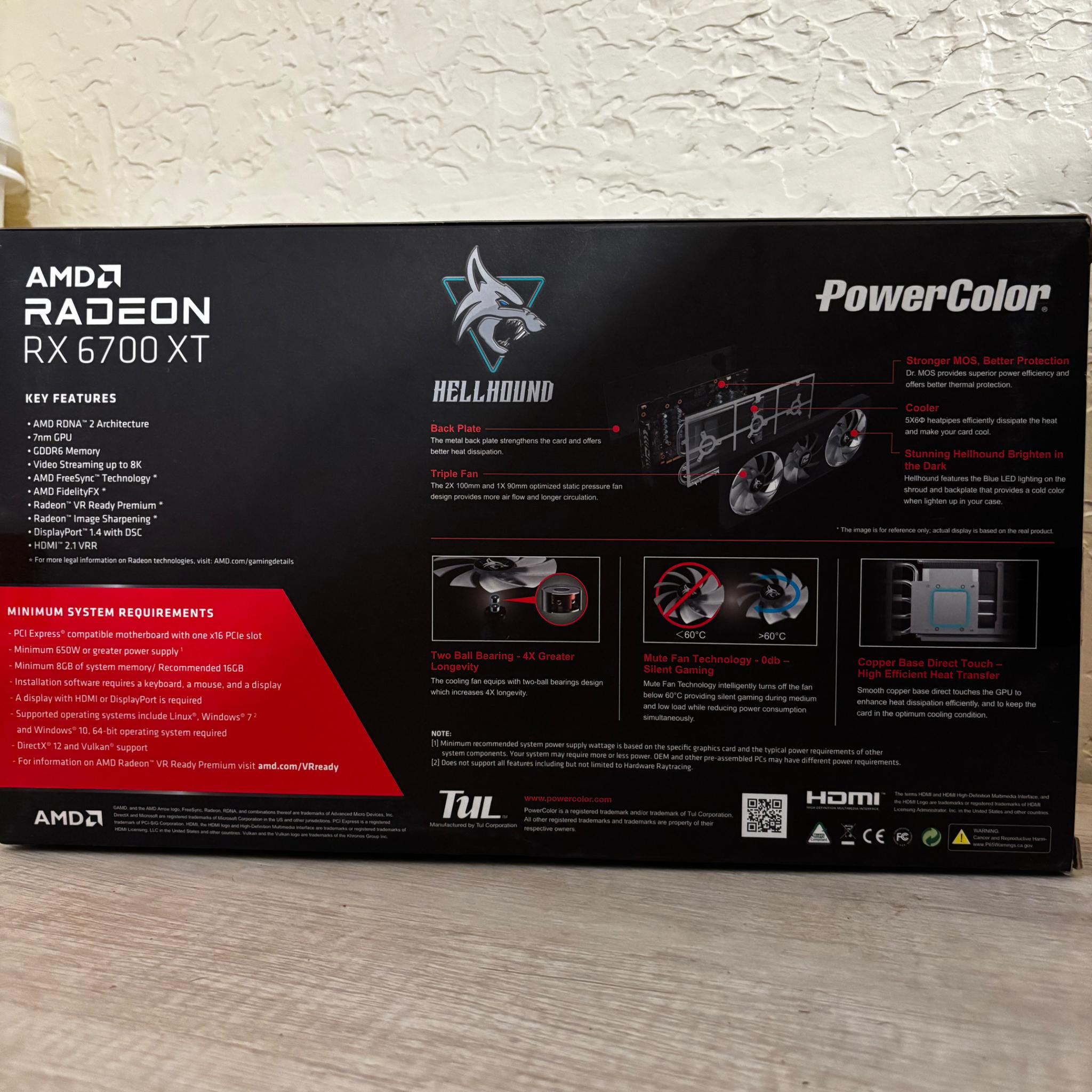 Power color Hellhound 6700xt
