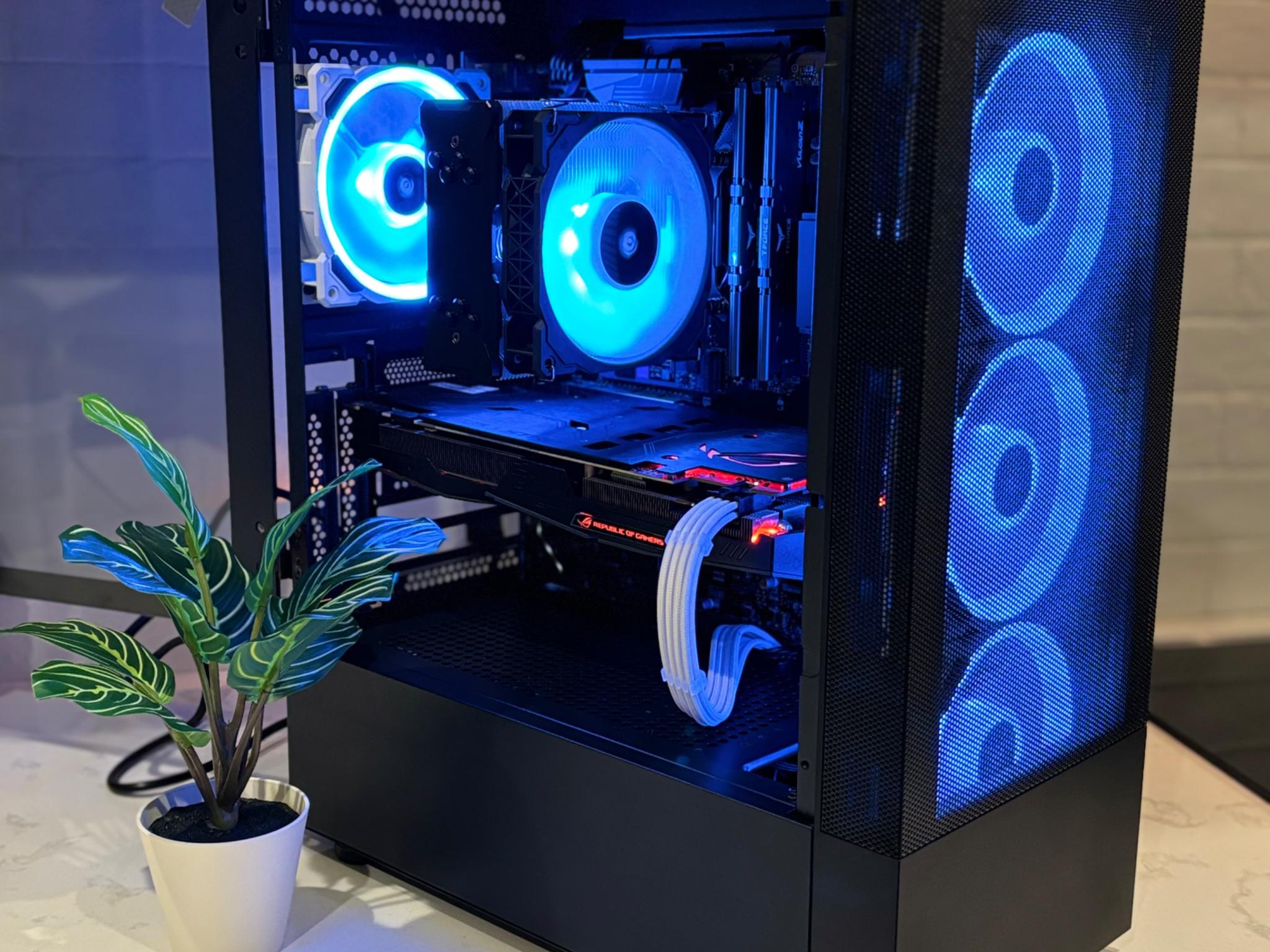 For Sale 1080P Gaming PC with Intel i7-8700k and ASUS ROG GeForce GTX 1070 8GB GPU