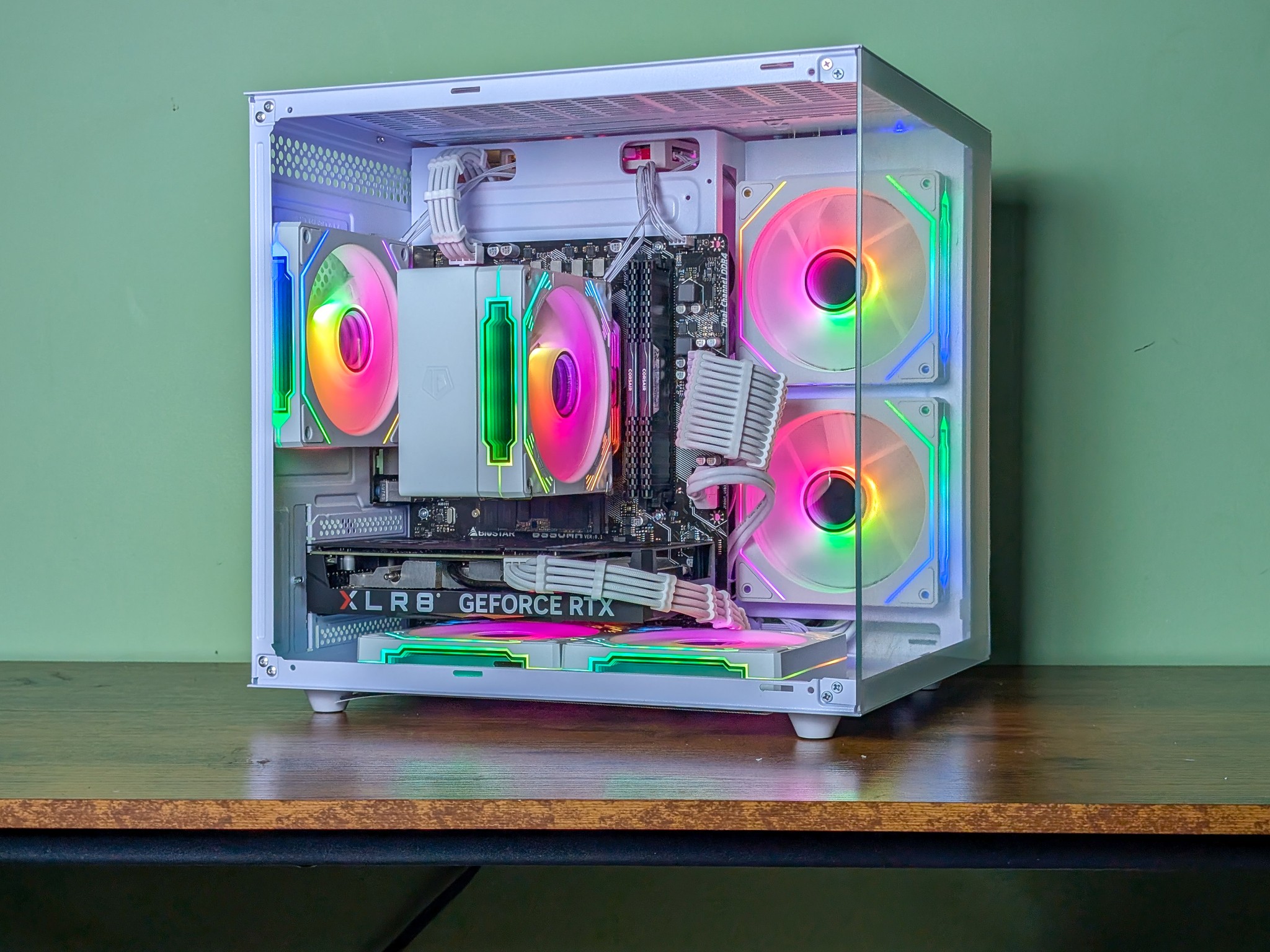 1440P Gaming PC | RTX 4060 | Ryzen 5 5600X | 16GB DDR4 | 1TB SSD | Free Ship!