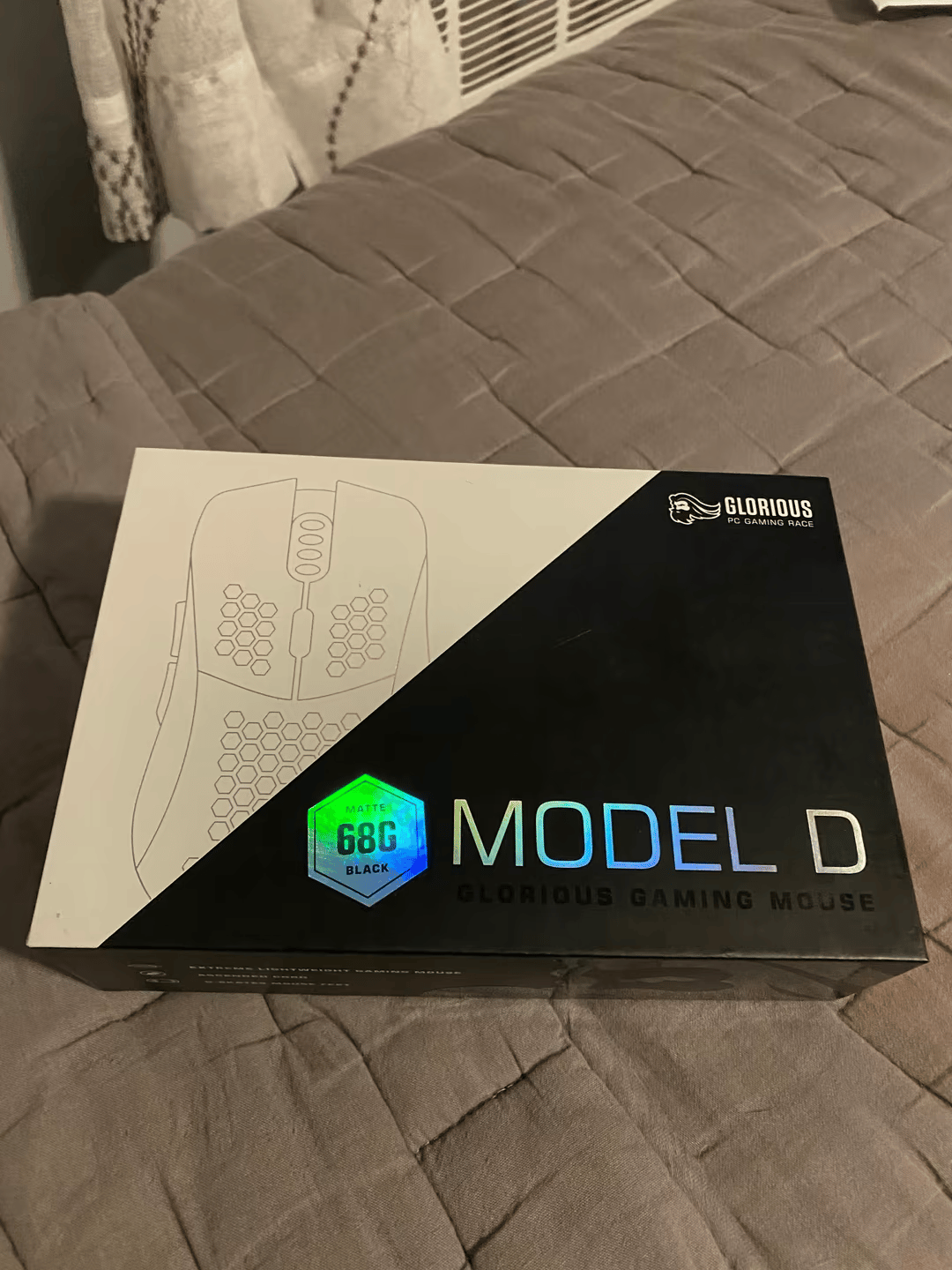 Glorious Model D Wired Mouse w/ Original Contents and Stickers