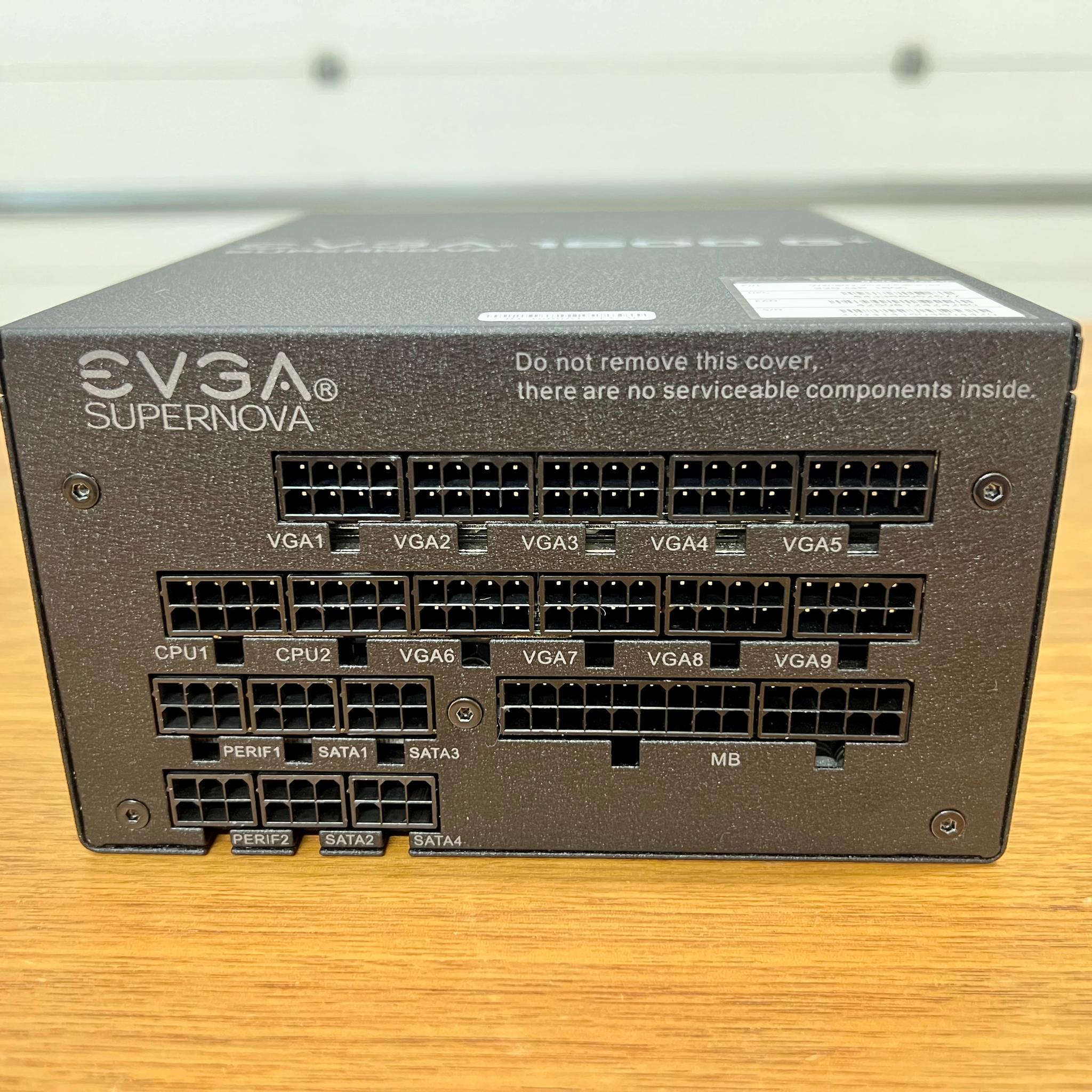 EVGA SuperNOVA 1600 G+, 80+ GOLD 1600W, Fully Modular Power Supply