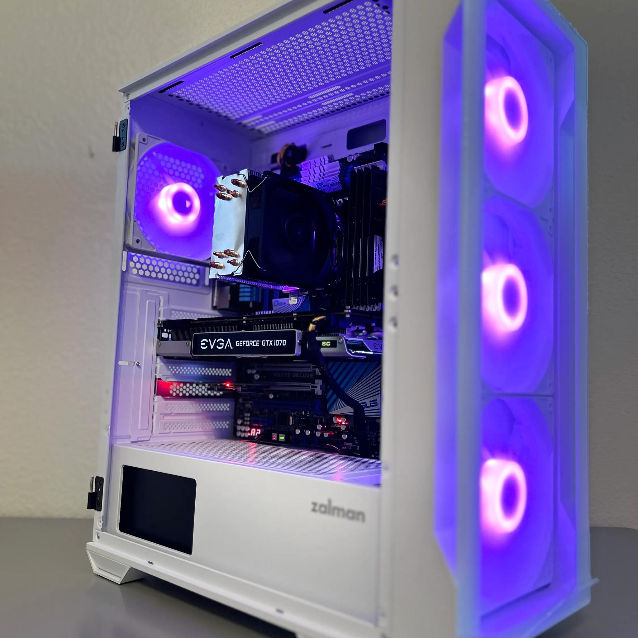 Intel i7 | Nvidia GTX 1070 8GB | 32GB Ram | 1TB Storage