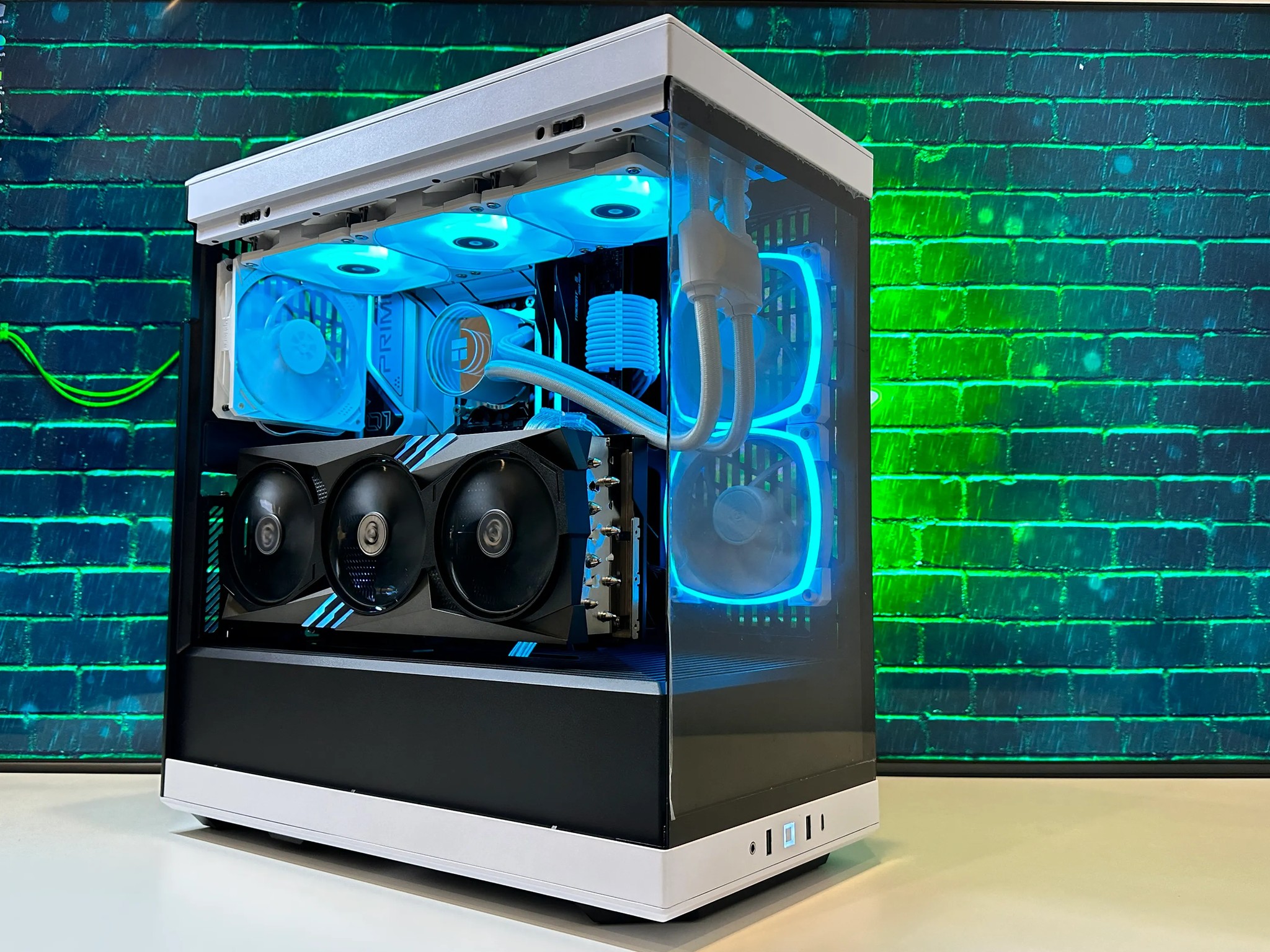 💚💚Green Team Gaming PC💚💚-Nvidia RTX 4090 24GB-Intel i9 12900K 16Core-64GB DDR5 RAM-2TB NVME