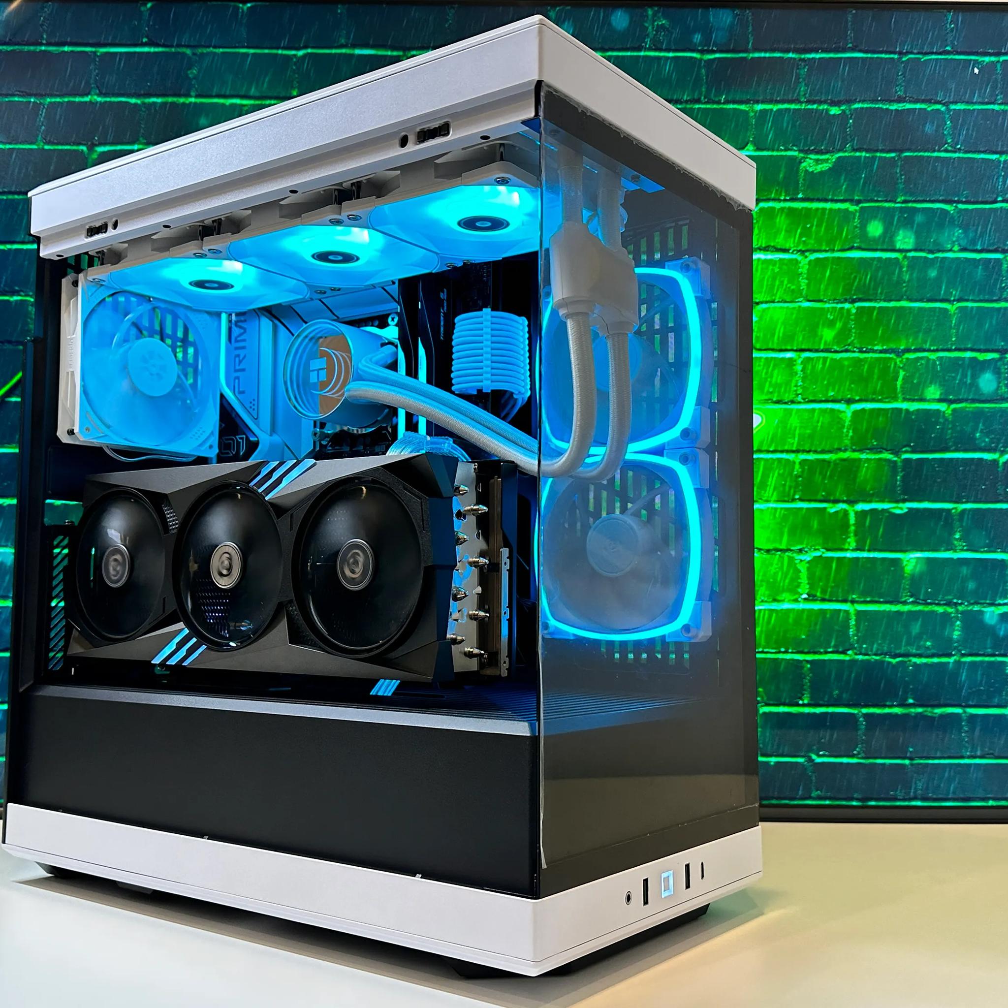 💚💚Green Team Gaming PC💚💚-Nvidia RTX 4090 24GB-Intel i9 12900K 16Core-64GB DDR5 RAM-2TB NVME