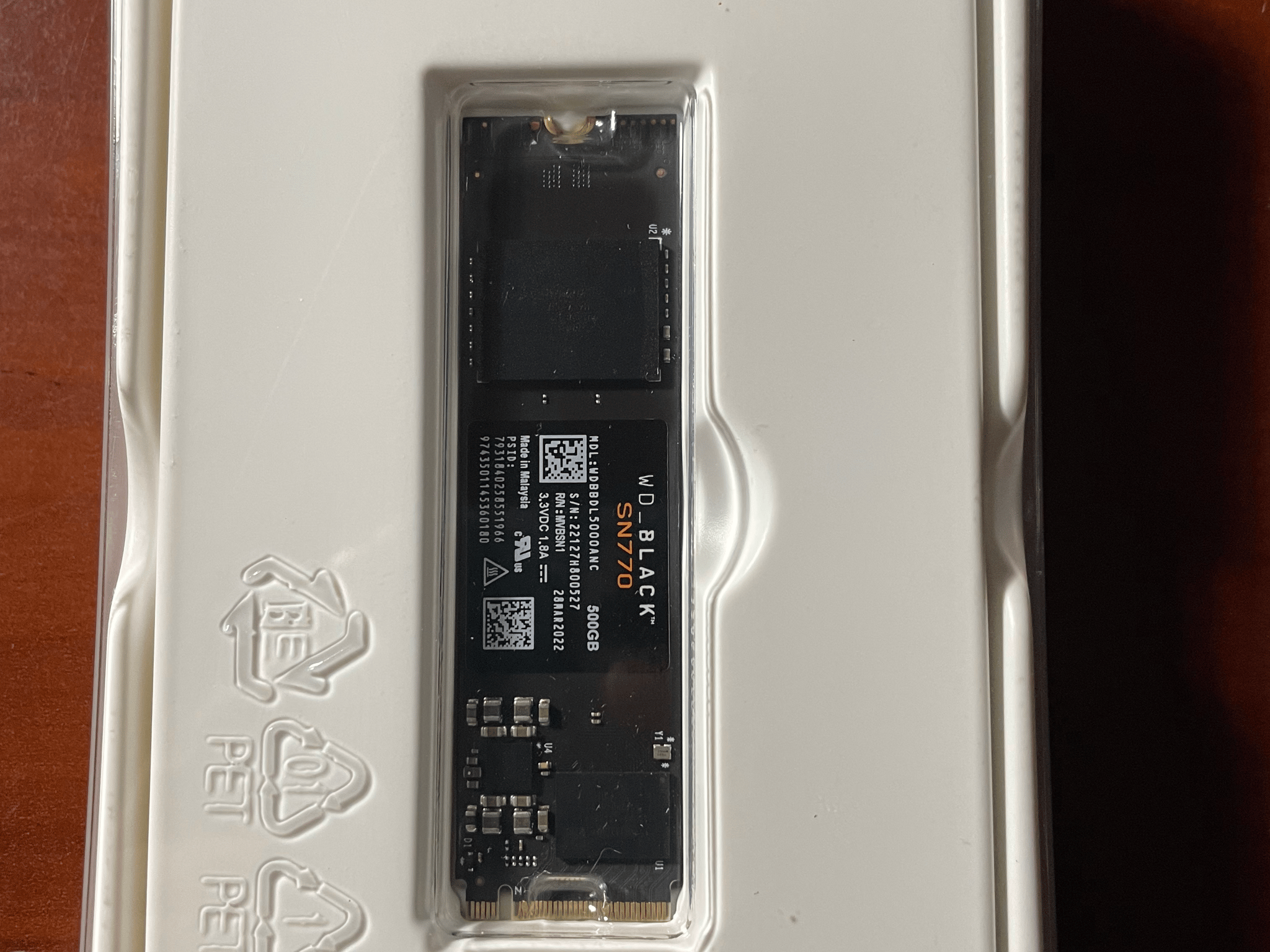 Western Digital Black SN770 500gb