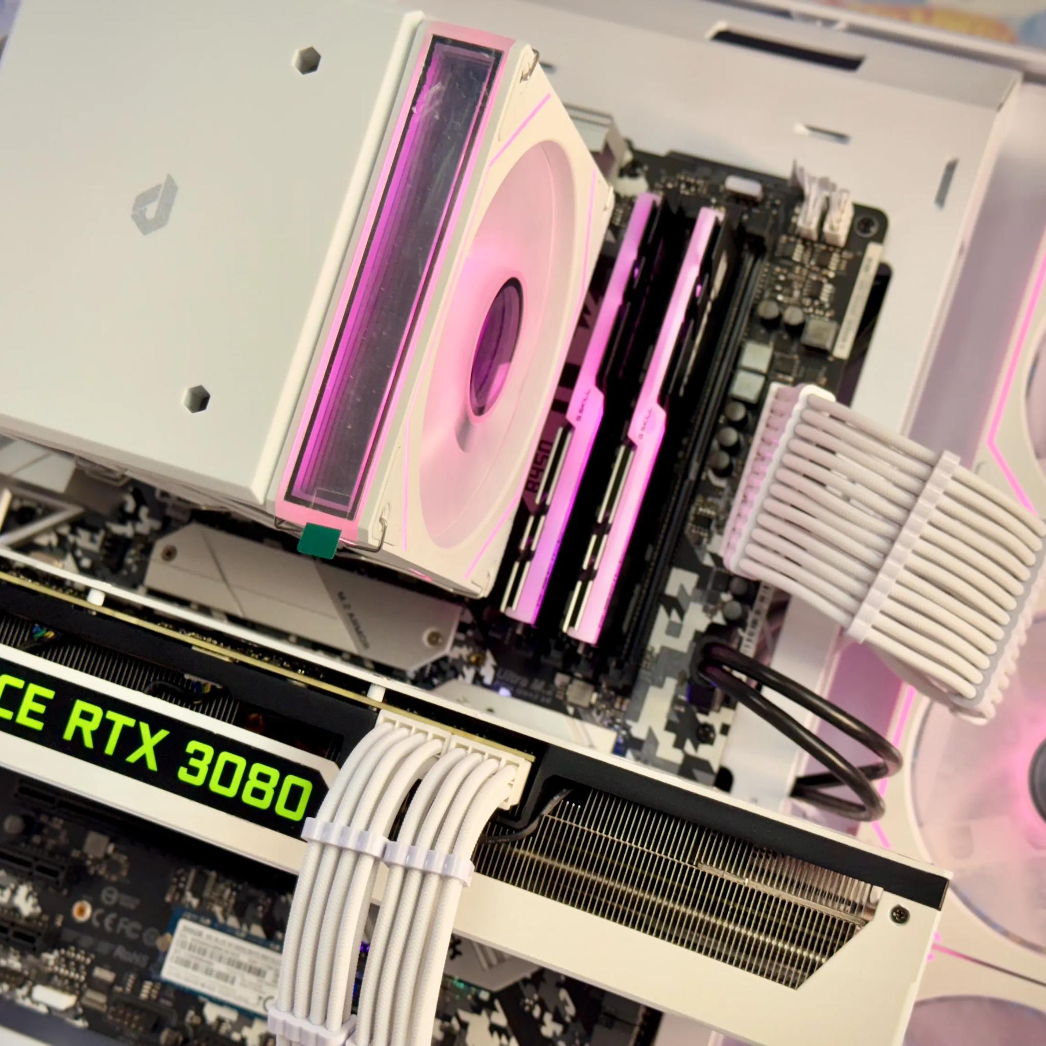 ❄️ SNOW - RTX 3080 Gaming PC ❄️