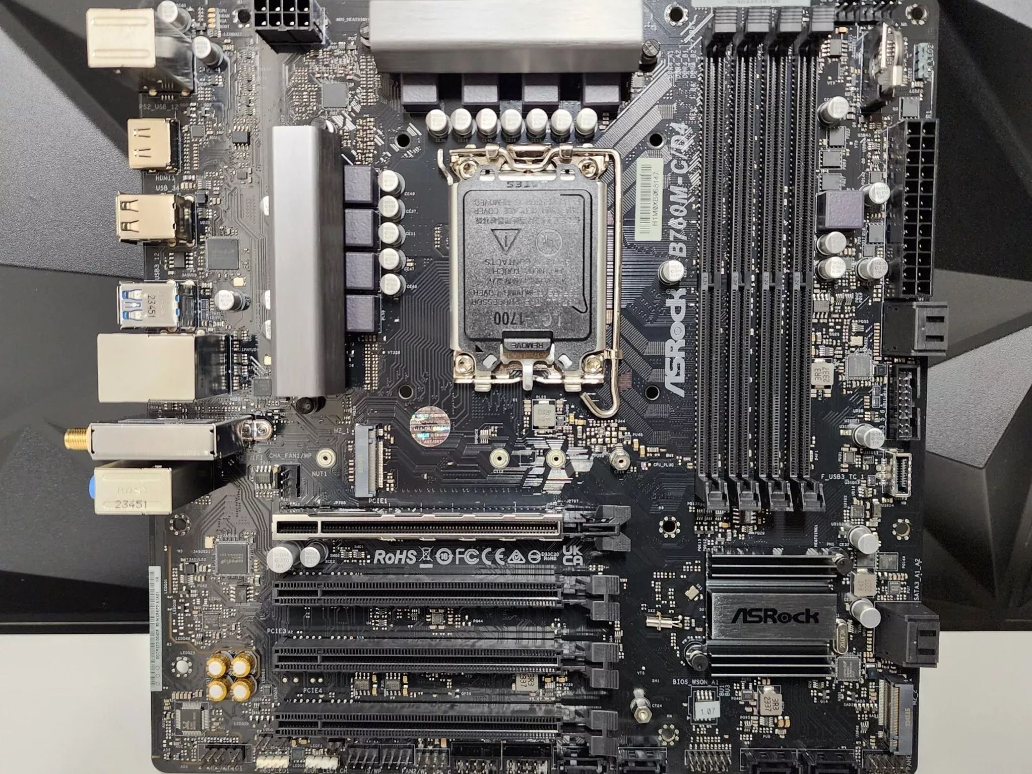 UPDATED BIOS ASROCK B760M-C/D4 WIFI LGA1700 MOTHERBOARD