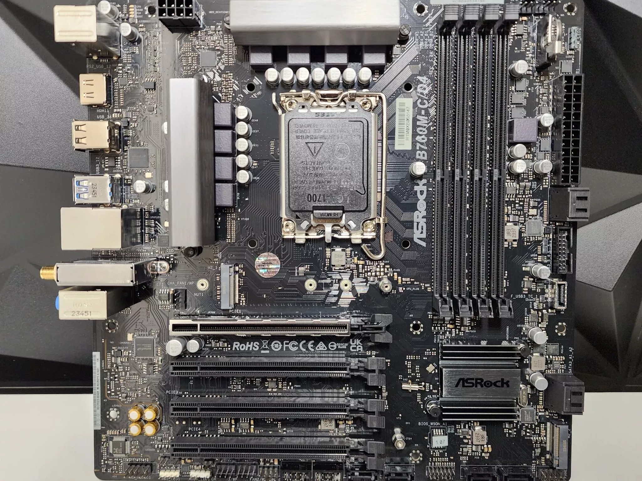 UPDATED BIOS ASROCK B760M-C/D4 WIFI LGA1700 MOTHERBOARD