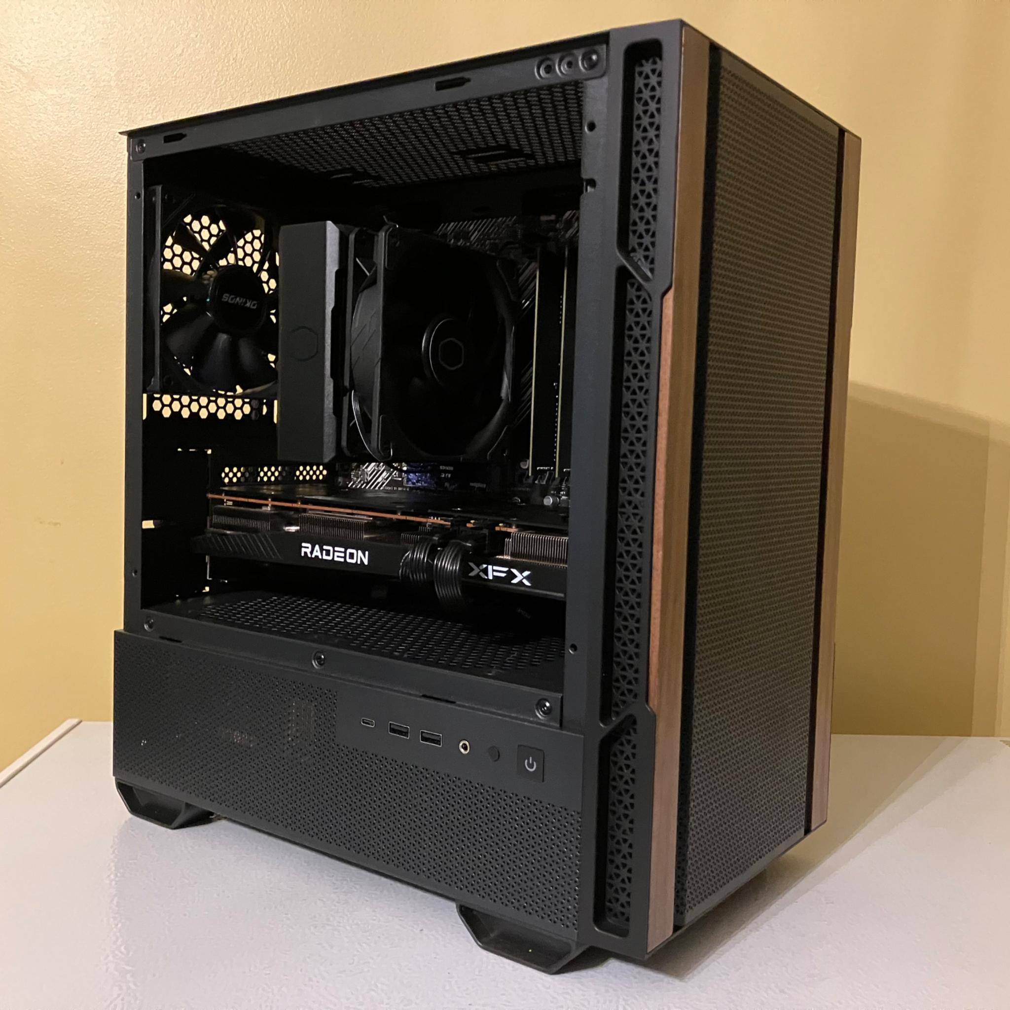 Ryzen 5 5500 | RX 6700 XT | 32GB RAM  | 1TB Storage Non-RGB Gaming PC
