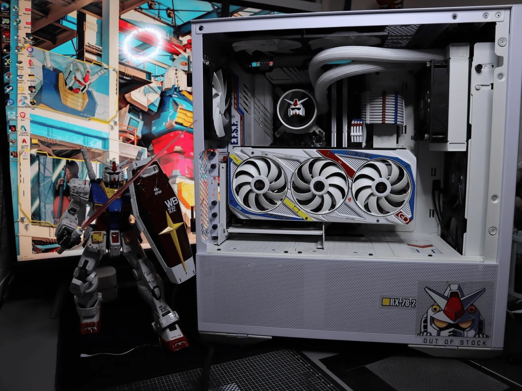 Onsale Custom Gaming PC Gundam RX 78-2 SD edition!