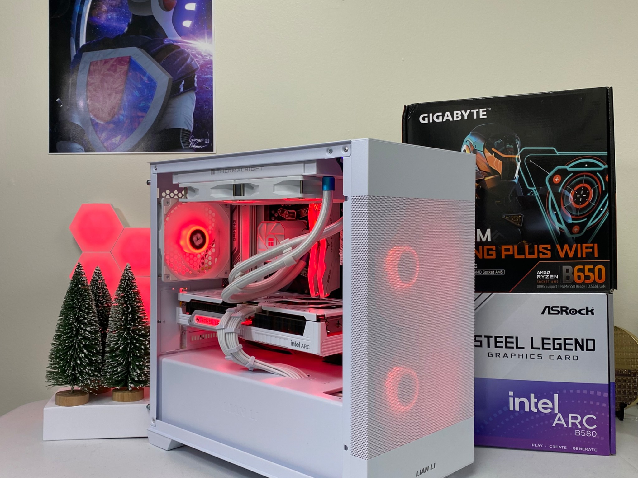 ❄️ "Frost Vortex" Gaming PC – Power and Style Combined! ❄️