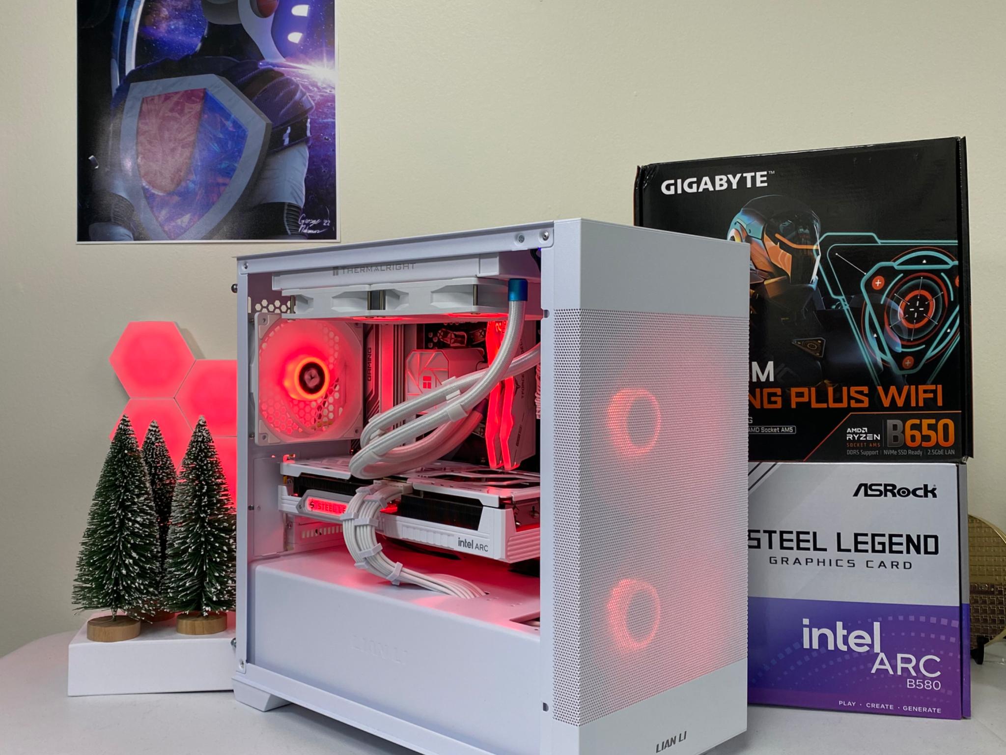 ❄️ "Frost Vortex" Gaming PC – Power and Style Combined! ❄️