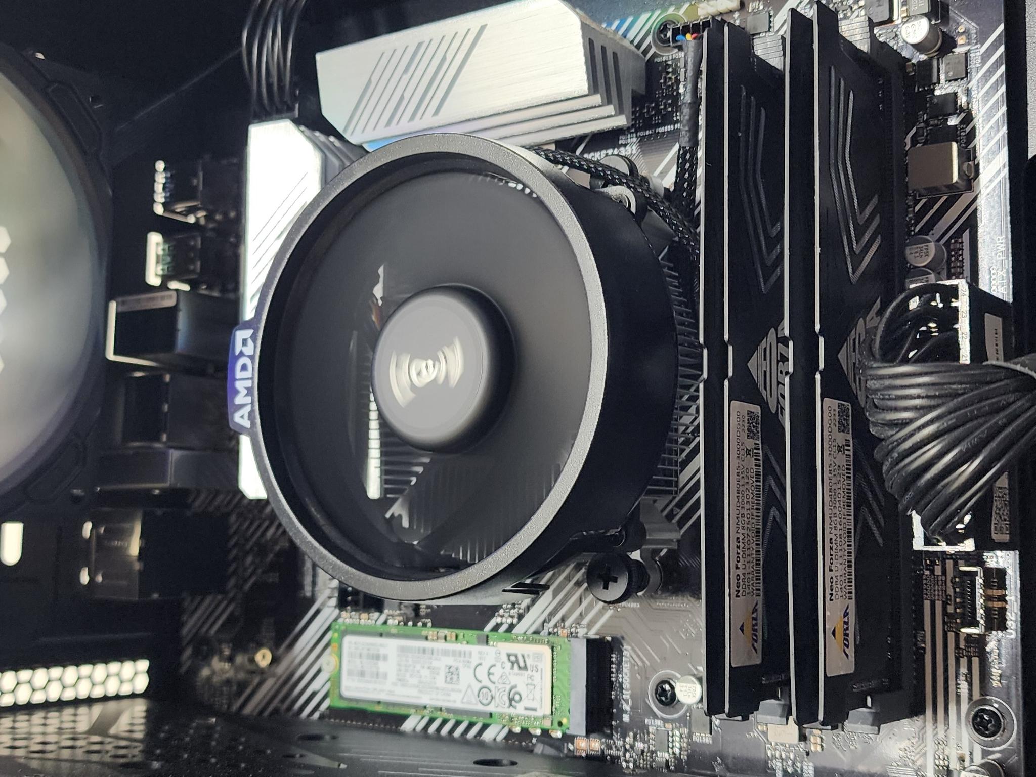 Gaming PC Ryzen 5 5500 16GB RAM 256GB SSD RX 580 8GB Windows 11 Computer
