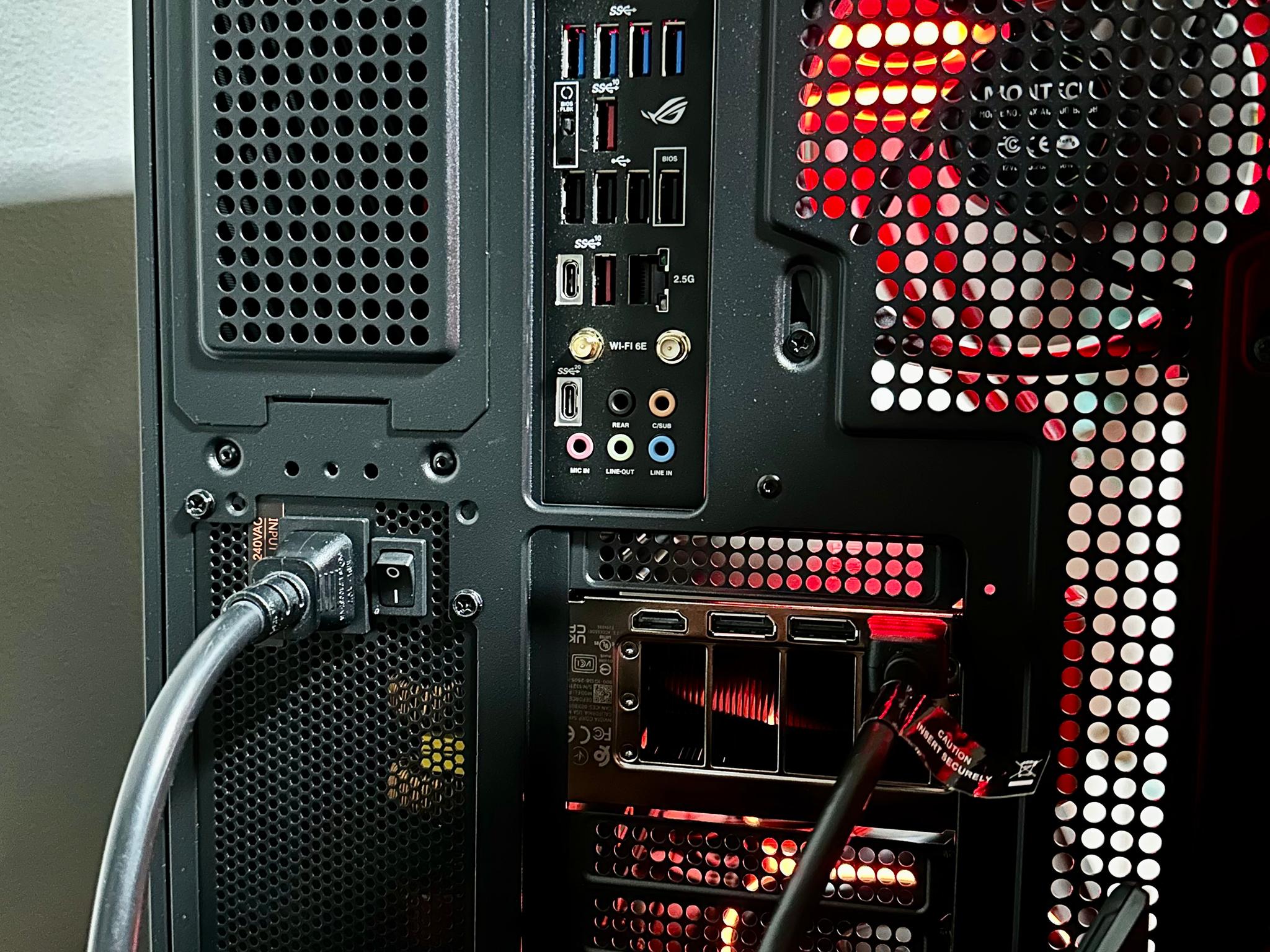 Ryzen 9 7900x 3090TI Founders Edition ARGB...REVERSE BLADE FANS