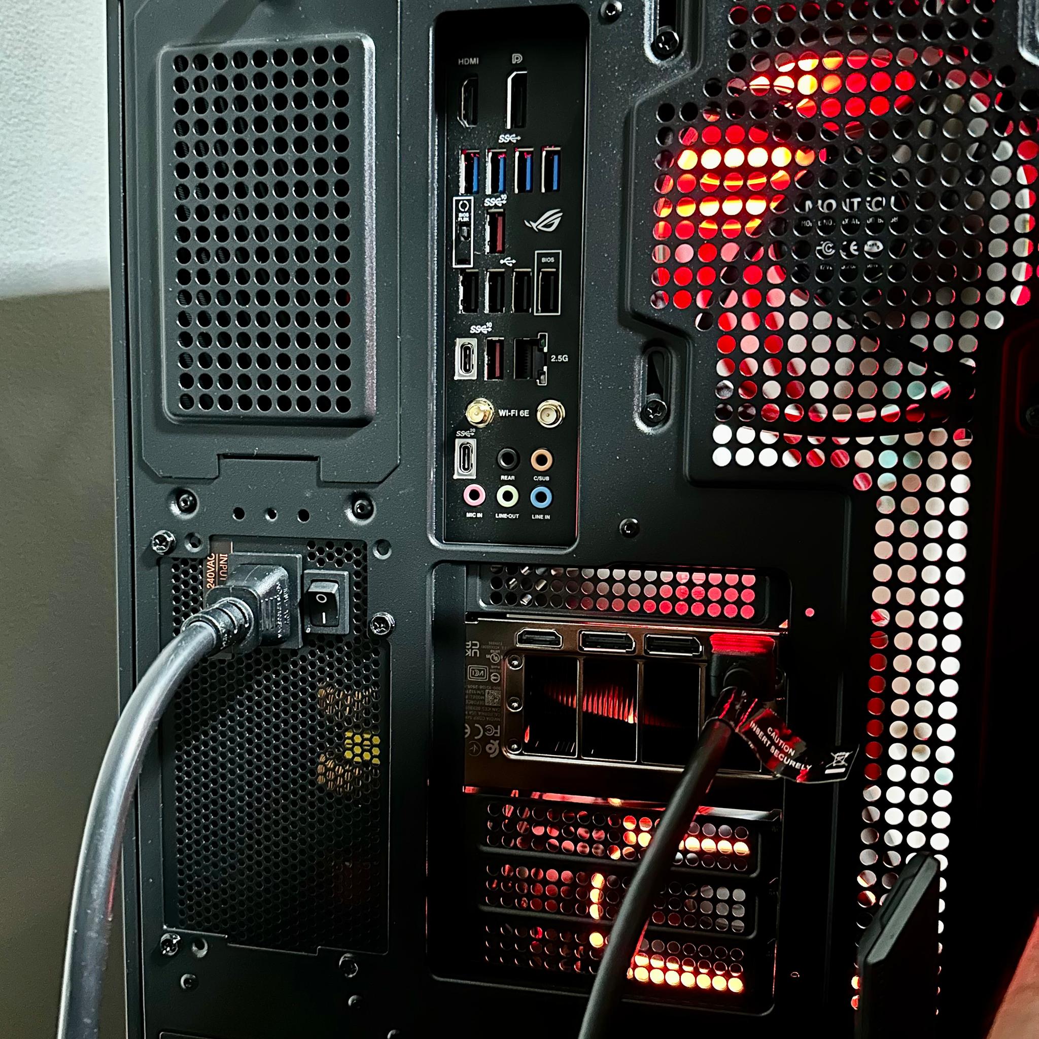 Ryzen 9 7900x 3090TI Founders Edition ARGB...REVERSE BLADE FANS