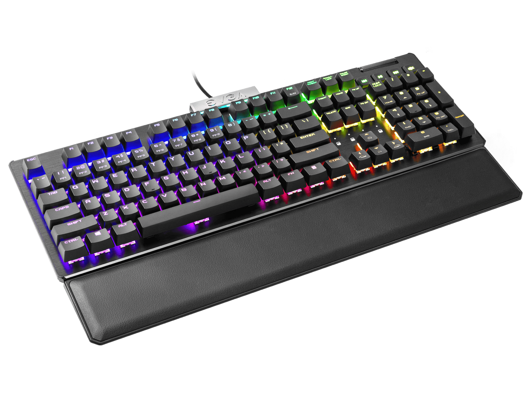 EVGA Z15 RGB Mechanical Gaming Keyboard (Clicky Switch) 822-W1-15US-KR