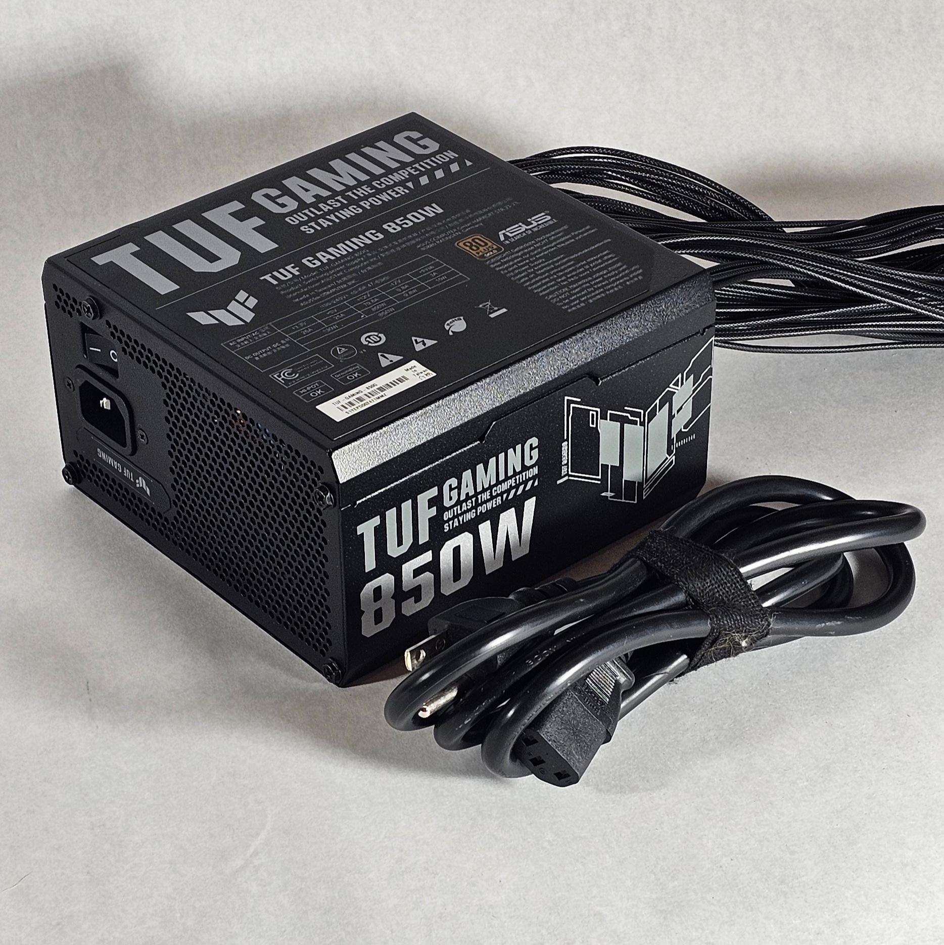 850 Watt PSU TUF Gaming 850W 80+ GOLD ATX Power Supply