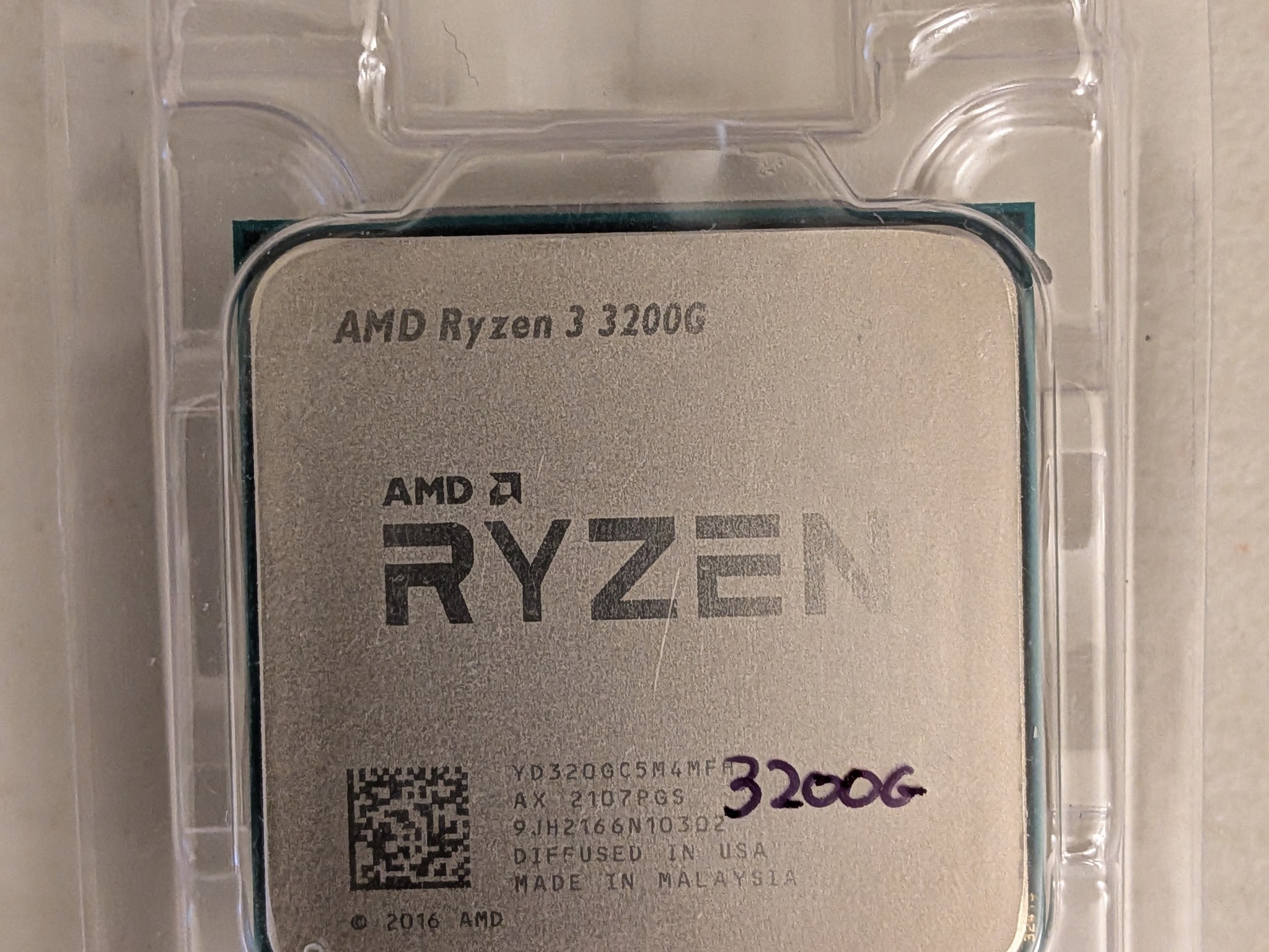 🏻 AMD Ryzen 3 3200G Quad-Core Processor with Radeon Vega 8 Graphics | Fully Tested