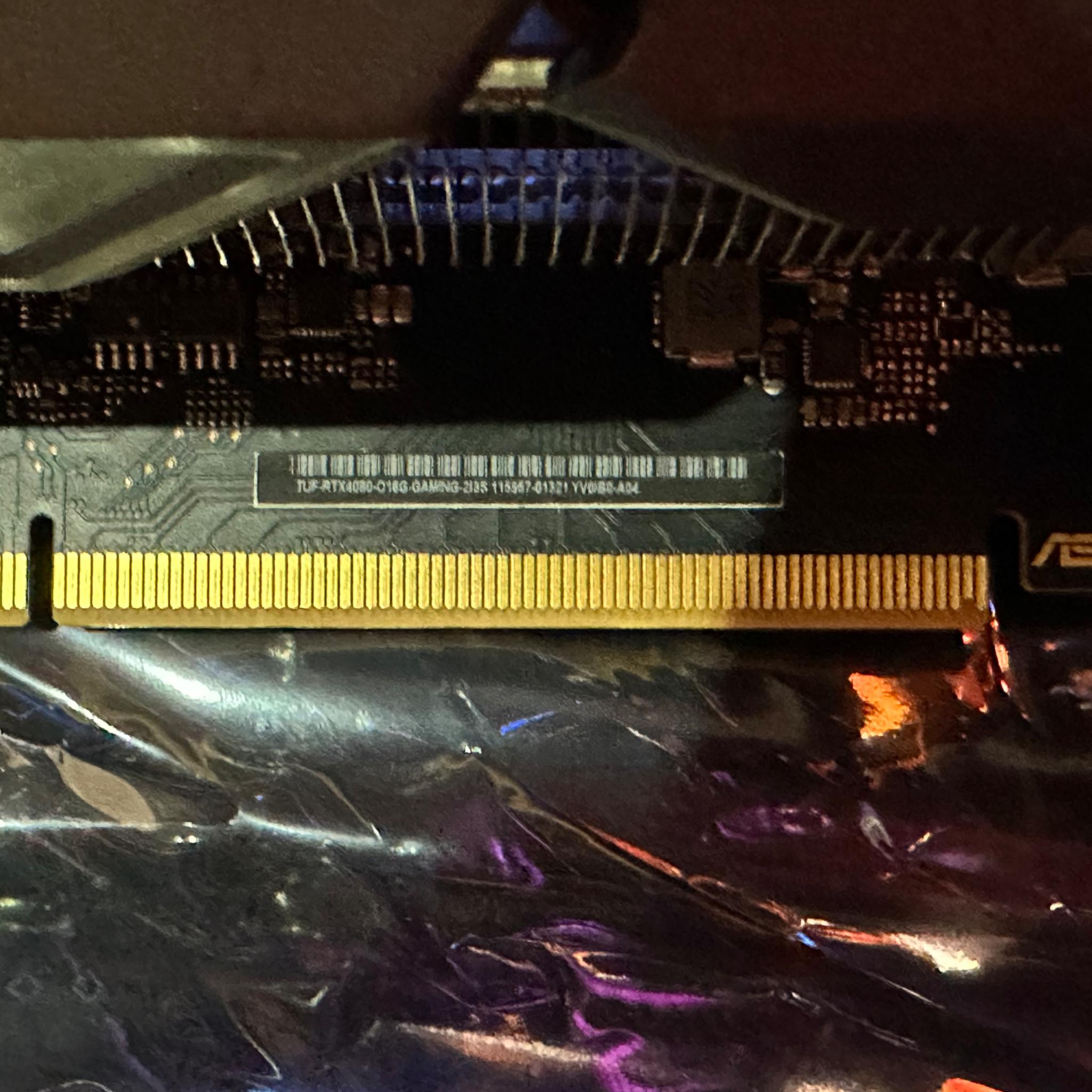 ASUS TUF Gaming GeForce RTX 4080 16GB GDDR6X – Excellent Condition