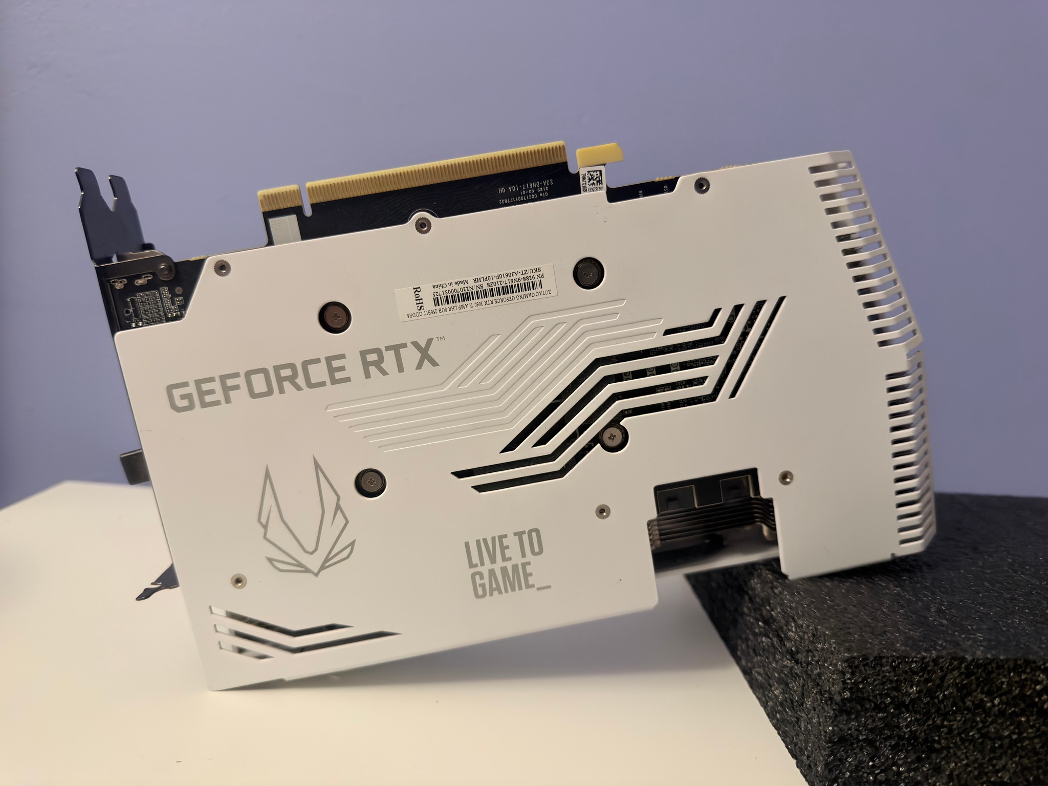Zotac GAMING AMP GeForce RTX 3060 Ti - White