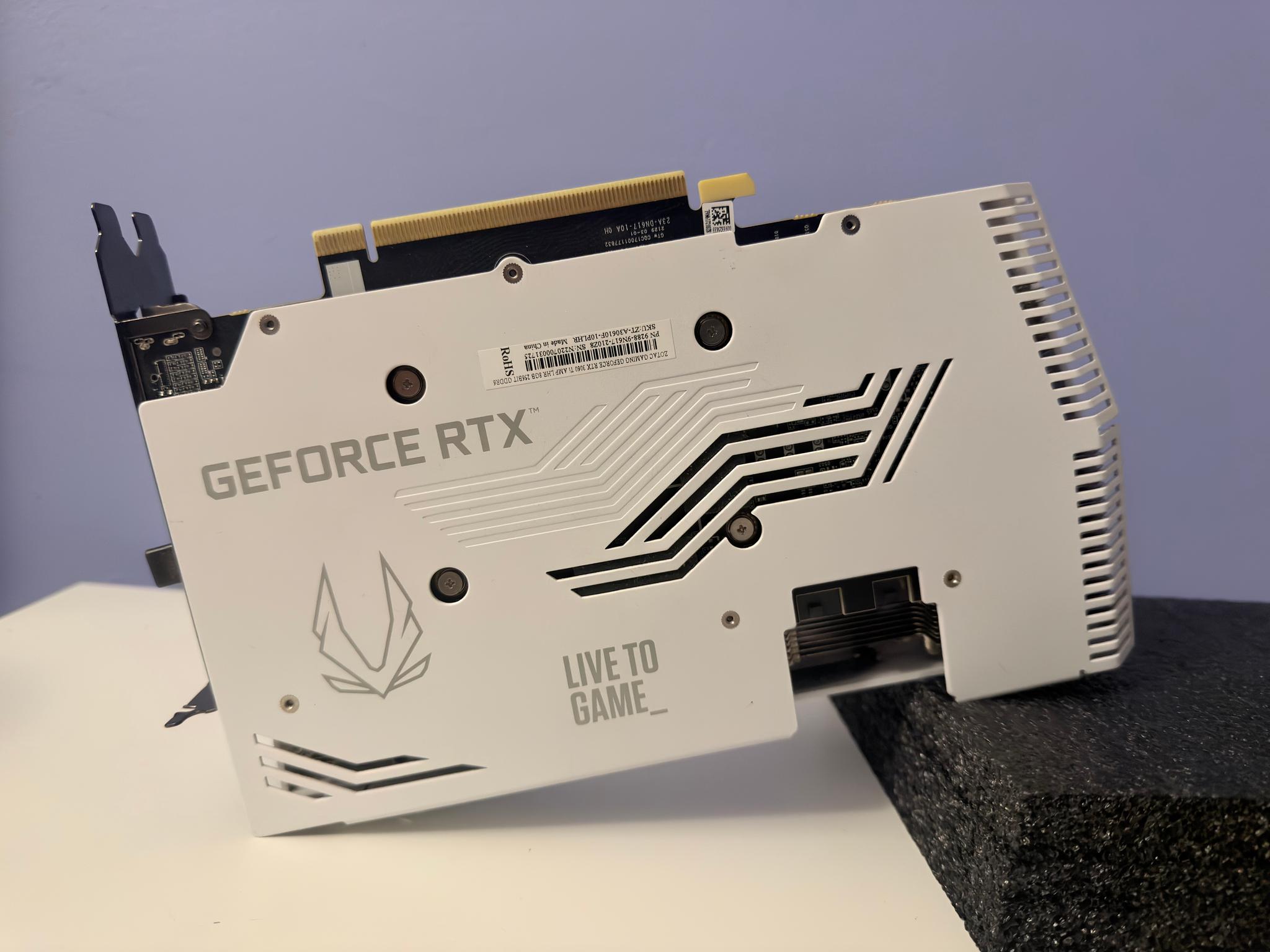 Zotac GAMING AMP GeForce RTX 3060 Ti - White