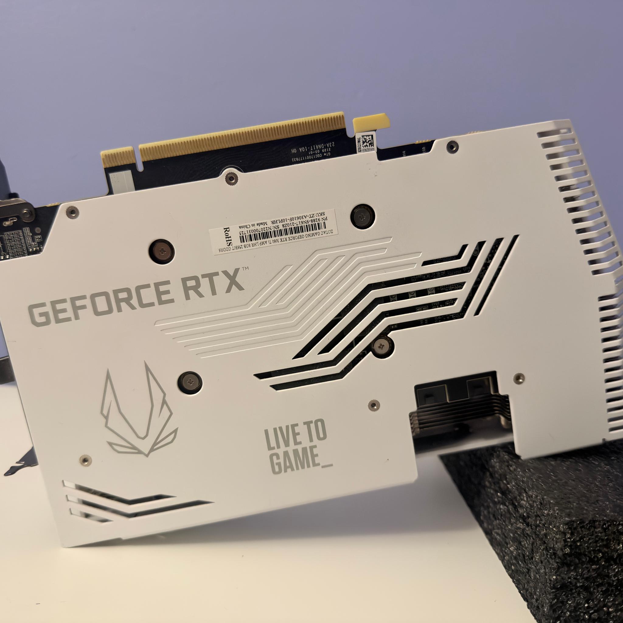 Zotac GAMING AMP GeForce RTX 3060 Ti - White