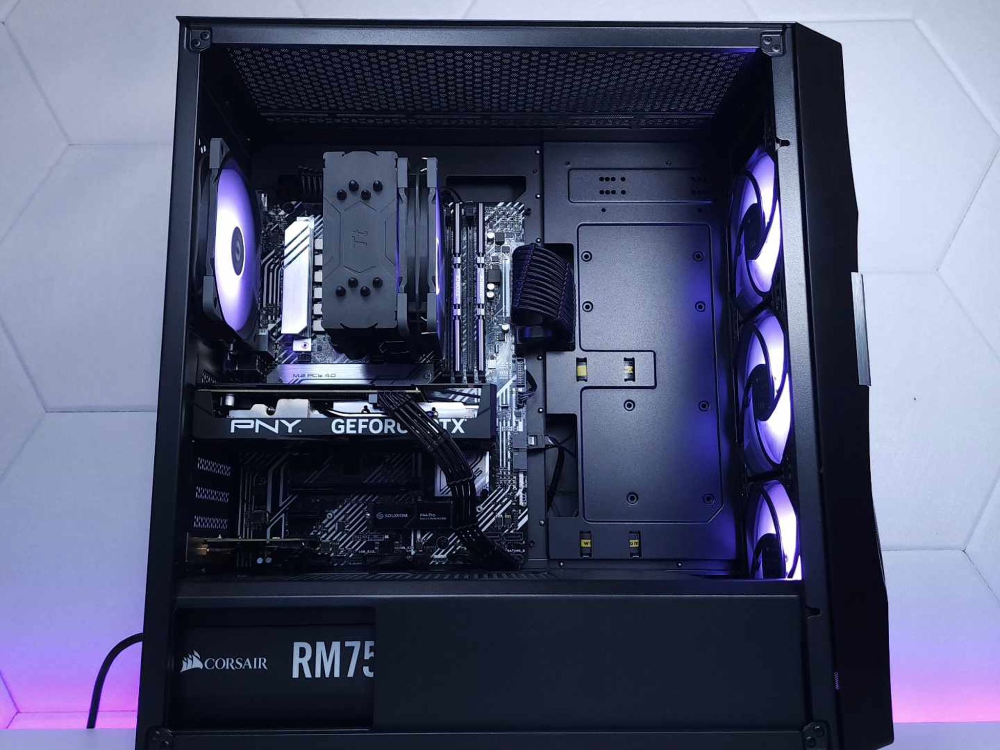 🖤💜RTX 4060 | Core i7 10700F | 16GB 3200MHz | 2.5TB NVMe + SSD