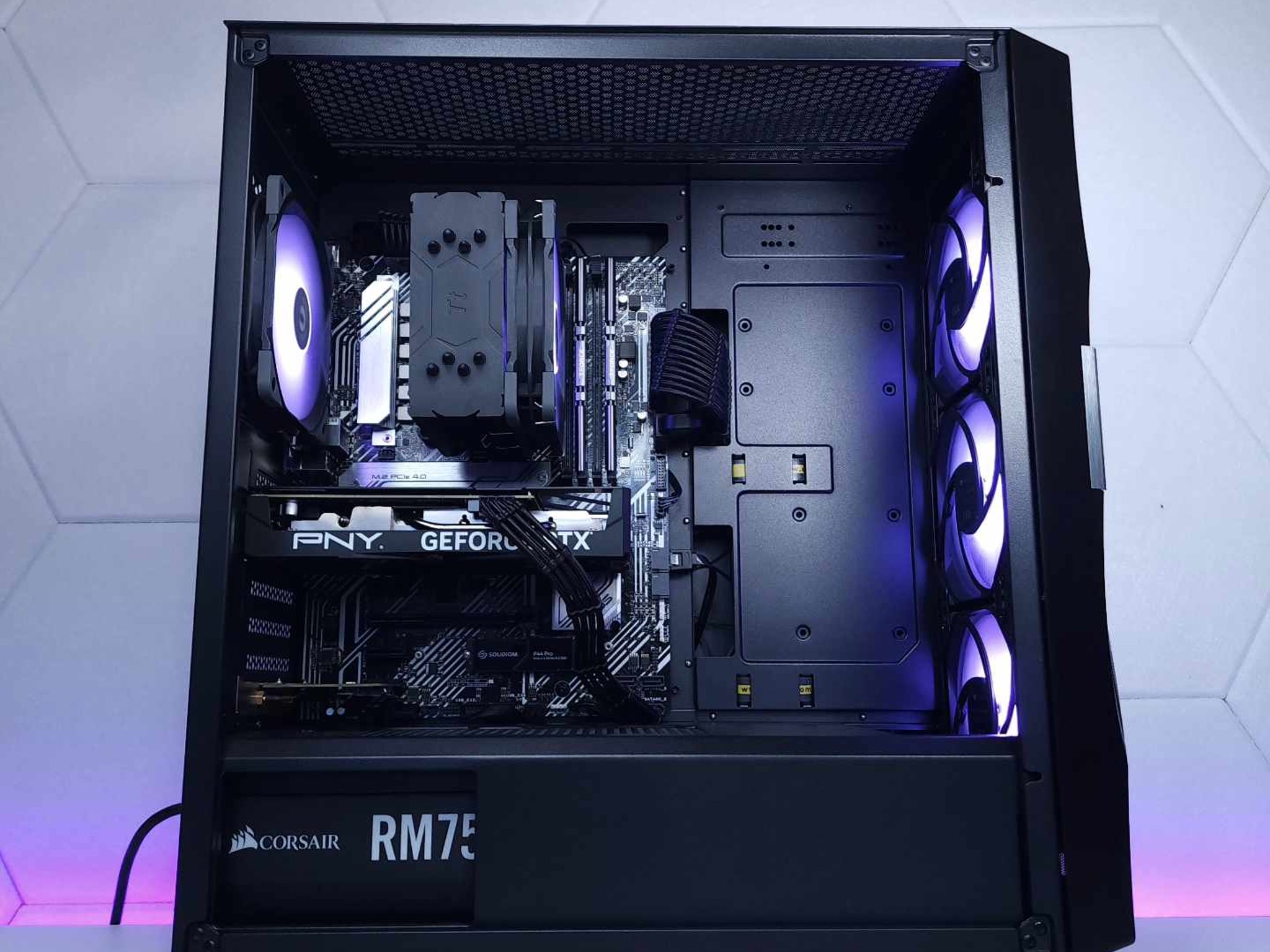 🖤💜RTX 4060 | Core i7 10700F | 16GB 3200MHz | 2.5TB NVMe + SSD