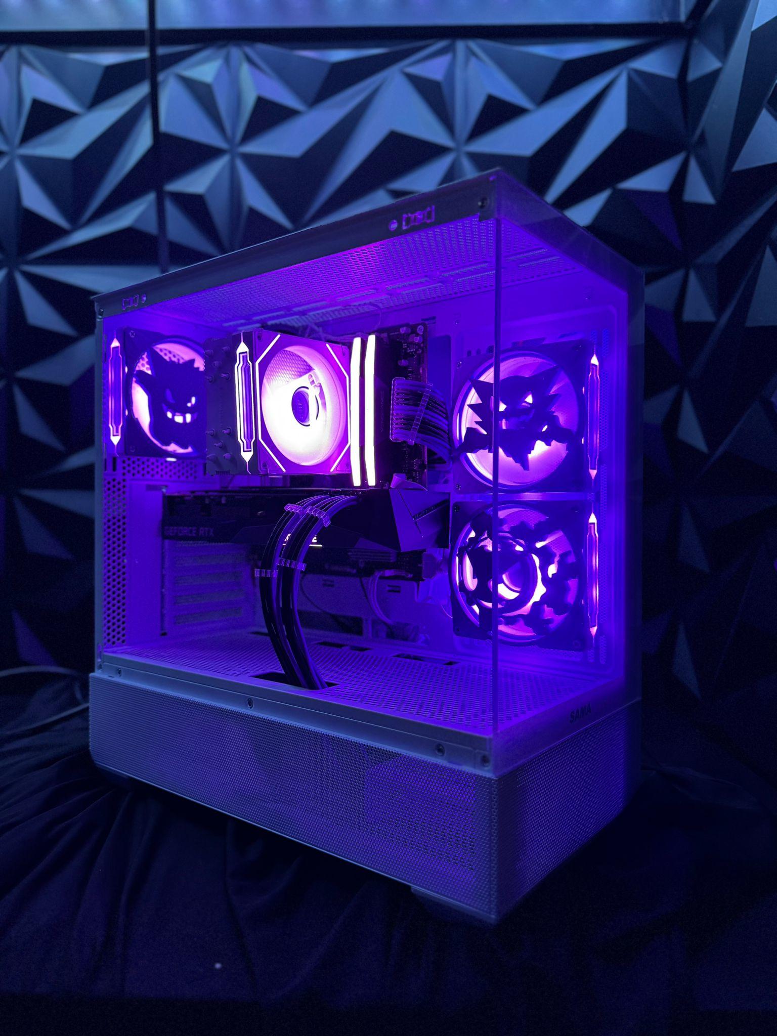 💀 Gakaiko Gengar 🟣 Ryzen 5 9600X| RTX 3070| 32 GB DDR5 6000MHZ| 2.5 TB NVMe