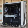 Black + White Gaming PC | Ryzen 5 2600 | GTX 1070 8GB | 16GB | 1TB | Wi-Fi + BT | 550W | ARGB