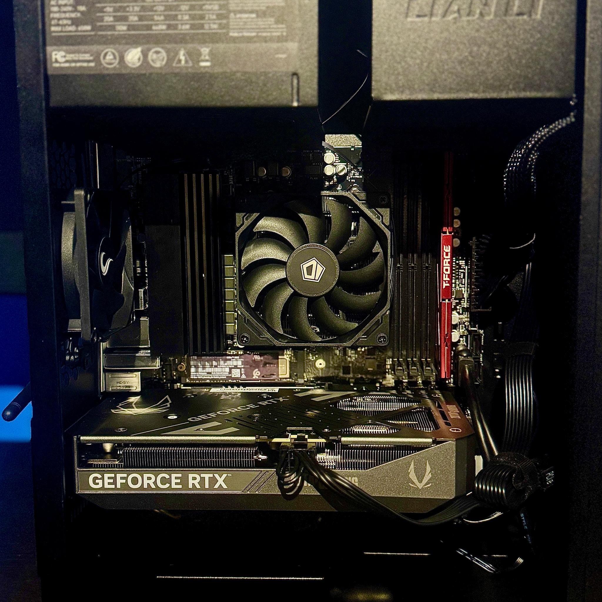 Custom Gaming PC - 4K 60FPS Ready - RTX 5060 Ti - 7500X3D - B850 - 16GB DDR5 1TB NVMe