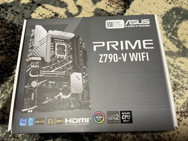 ASUS Z790-V Prime WiFi Intel LGA 1700 DDR5 ATX Motherboard