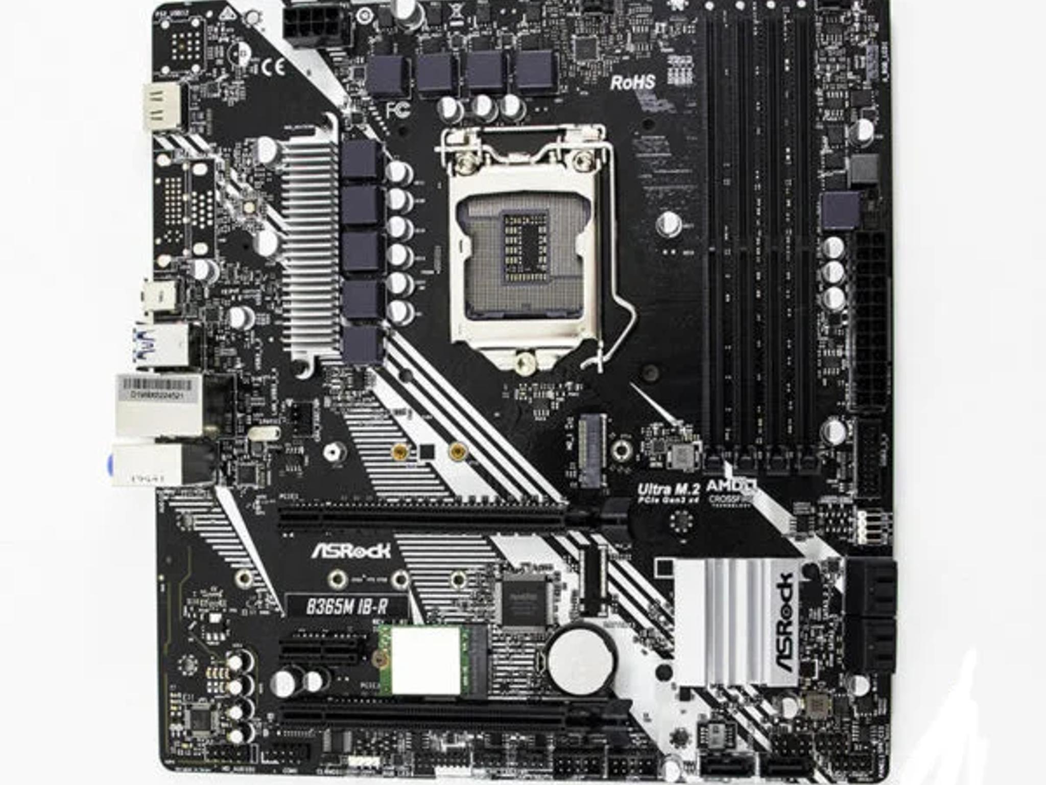 ASRock B365M IB-R Intel LGA 1151 B365 MicroATX M.2 Desktop Motherboard A