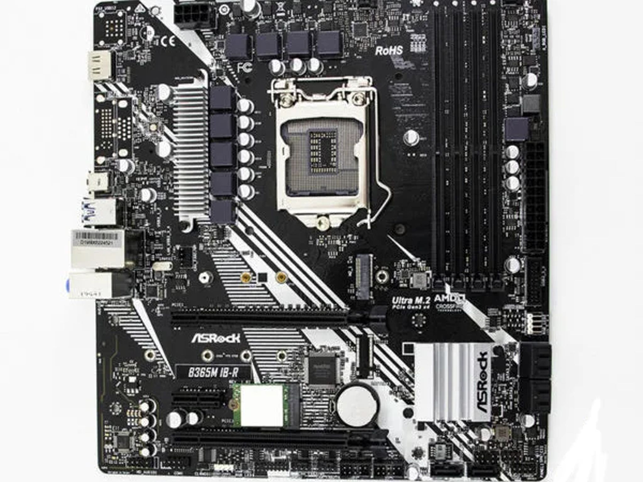 ASRock B365M IB-R Intel LGA 1151 B365 MicroATX M.2 Desktop Motherboard A