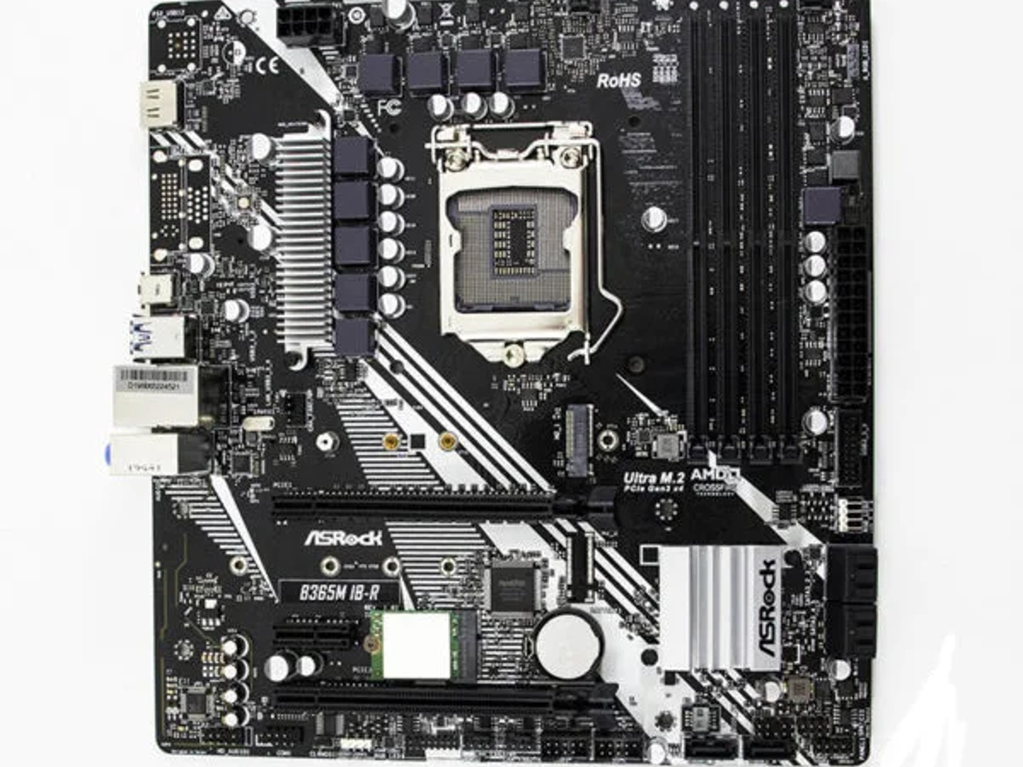 ASRock B365M IB-R Intel LGA 1151 B365 MicroATX M.2 Desktop Motherboard A