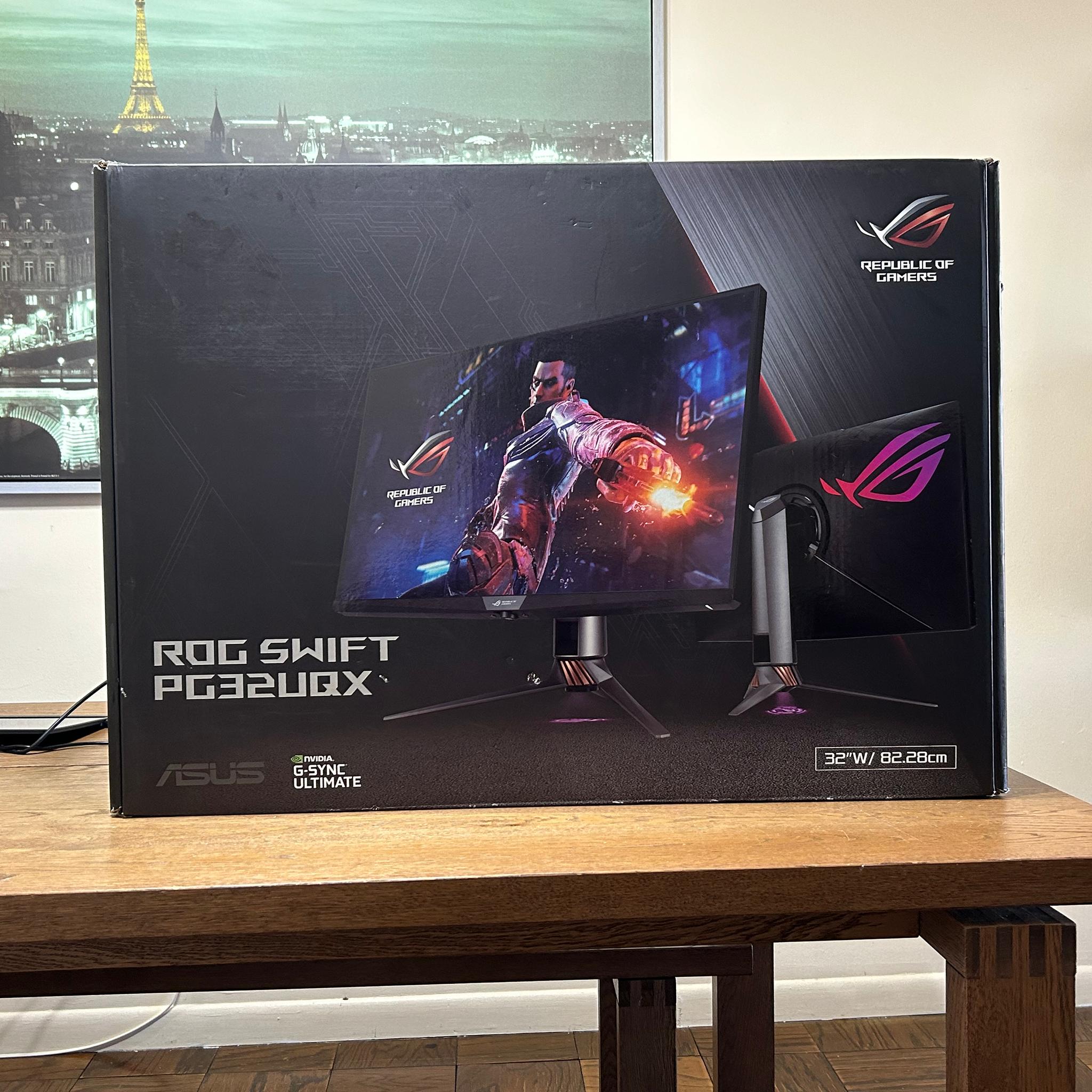 ROG Swift PG32UQX 32” 4K Mini-LED 144hz HDR 1400 Gaming Monitor