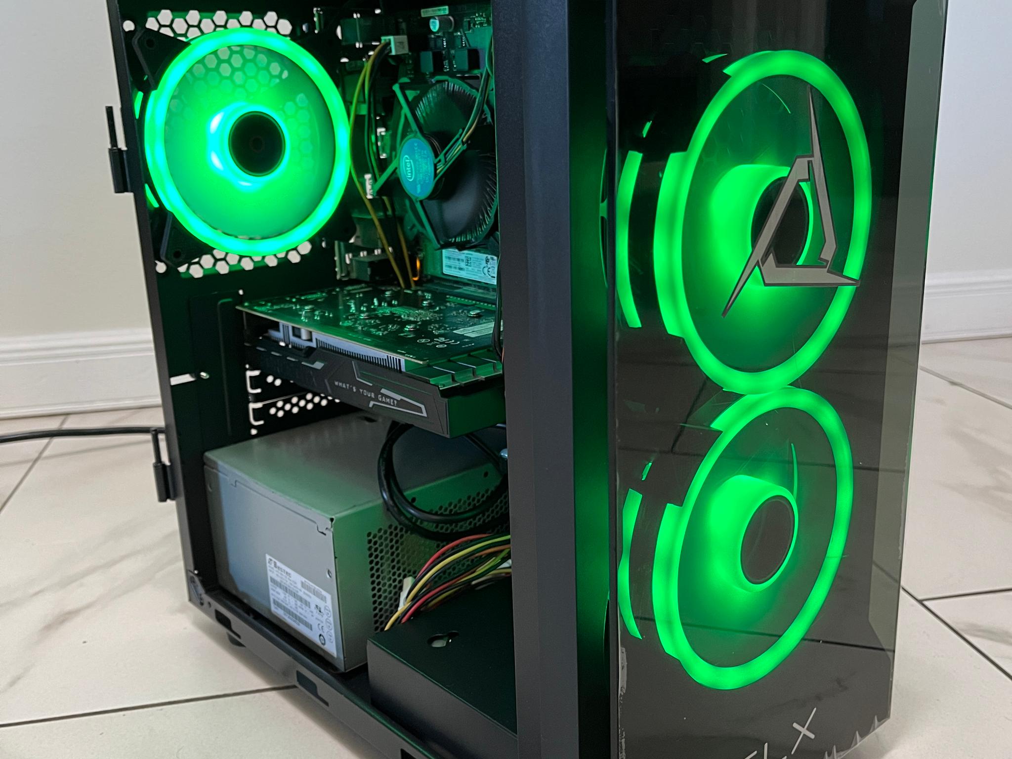 NVIDIA GTX 1650, Intel Core i3-8100, 16GB RAM, 4.2TB Storage, Gaming PC w/ Wi-Fi, BT & RGB Remote