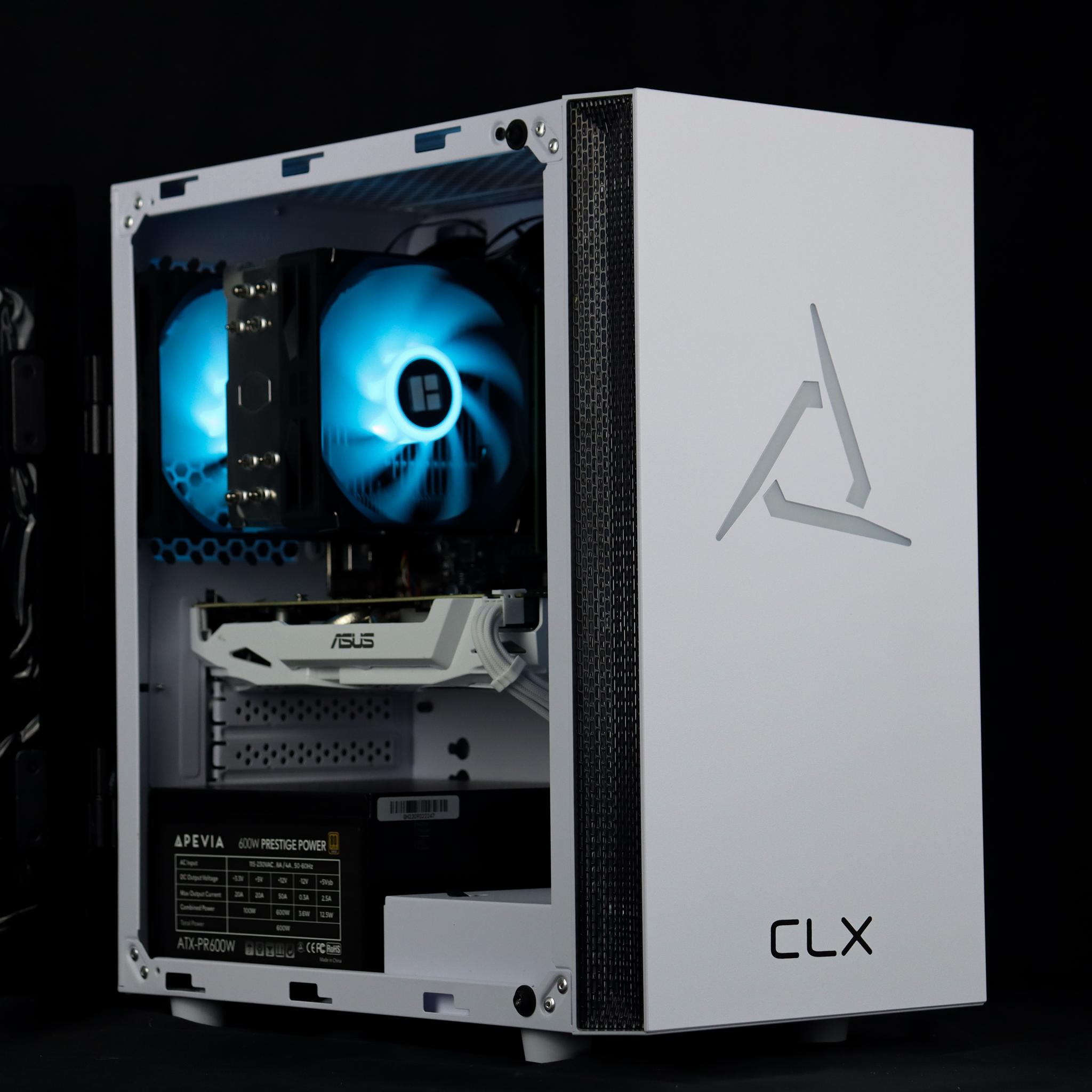 ⚫⚪Budget Gaming PC – GTX 1060, i5 7600K, 16GB RAM, 500GB SSD - WiFi/BlueTooth - ⚫⚪ (Black and White)